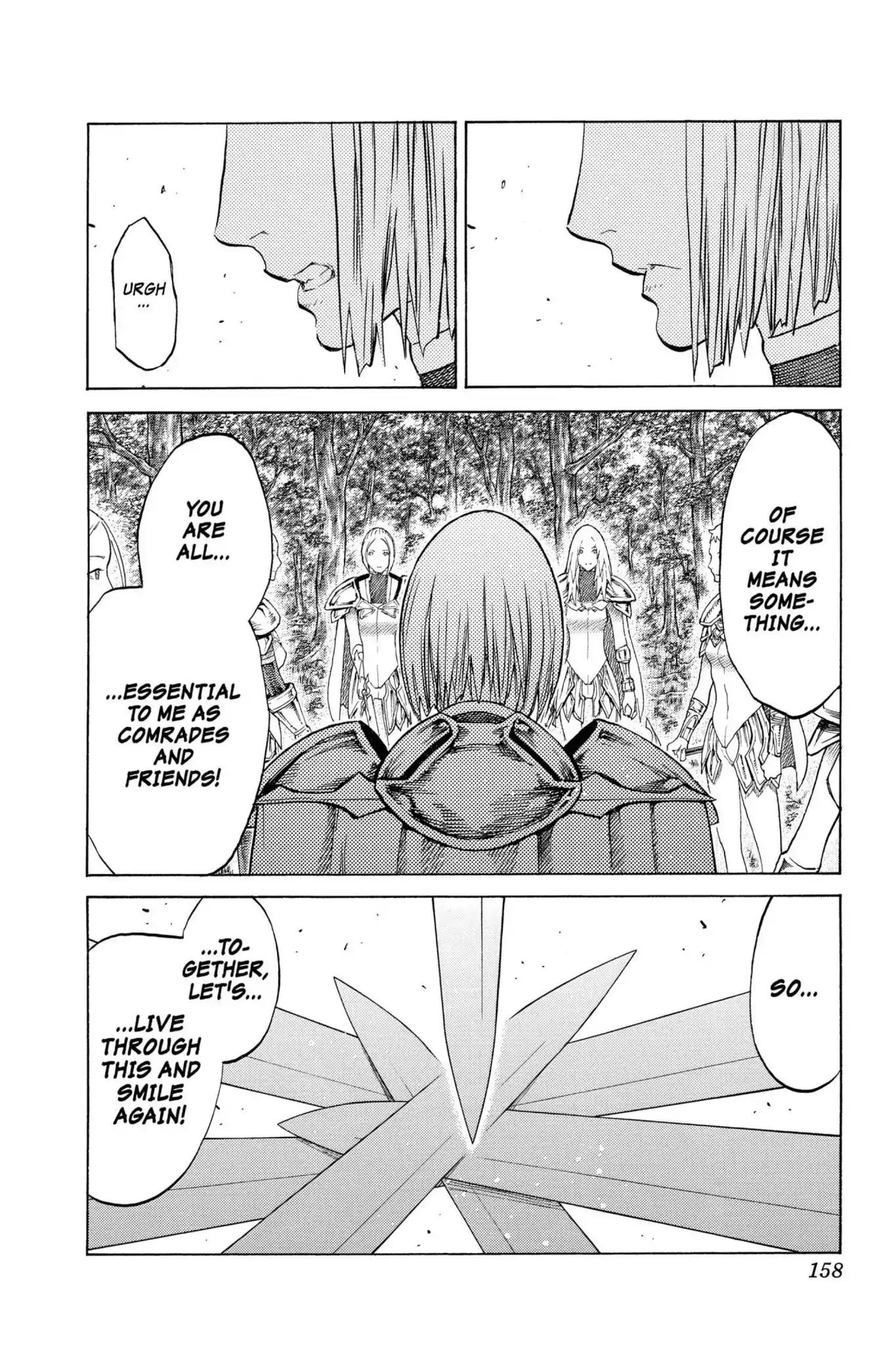 Claymore Chapter 130 page 26 - Chapter 130: Vol.23 Scene 130: Mark of the Warrior, Part 3
