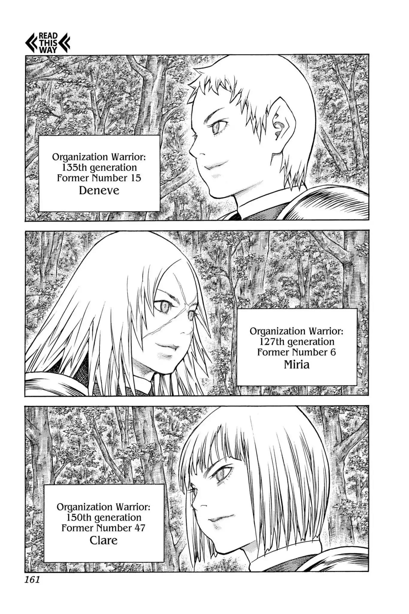 Claymore Chapter 130 page 29 - Chapter 130: Vol.23 Scene 130: Mark of the Warrior, Part 3