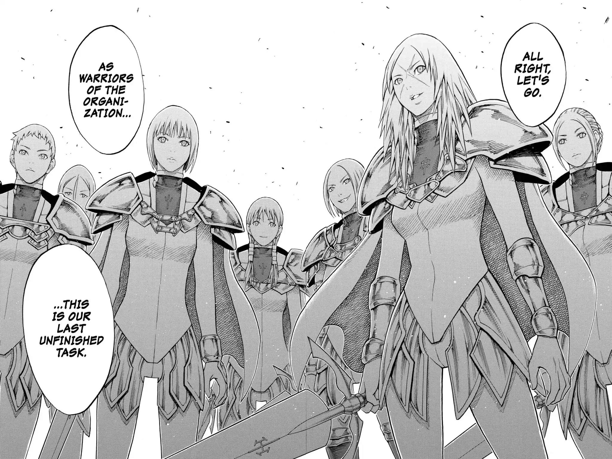 Claymore Chapter 130 page 30 - Chapter 130: Vol.23 Scene 130: Mark of the Warrior, Part 3