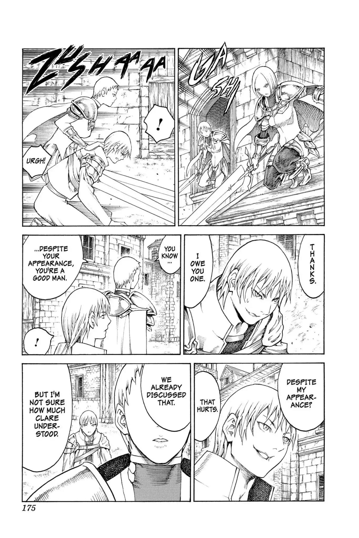 Claymore Chapter 131 page 10 - Chapter 131: Vol.23 Scene 131: Mark of the Warrior, Part 4