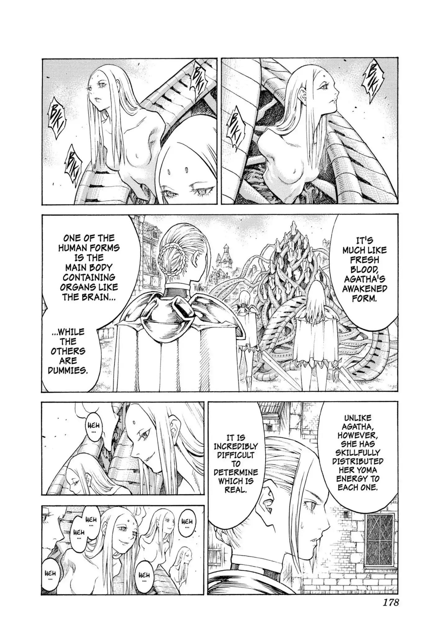 Claymore Chapter 131 page 13 - Chapter 131: Vol.23 Scene 131: Mark of the Warrior, Part 4