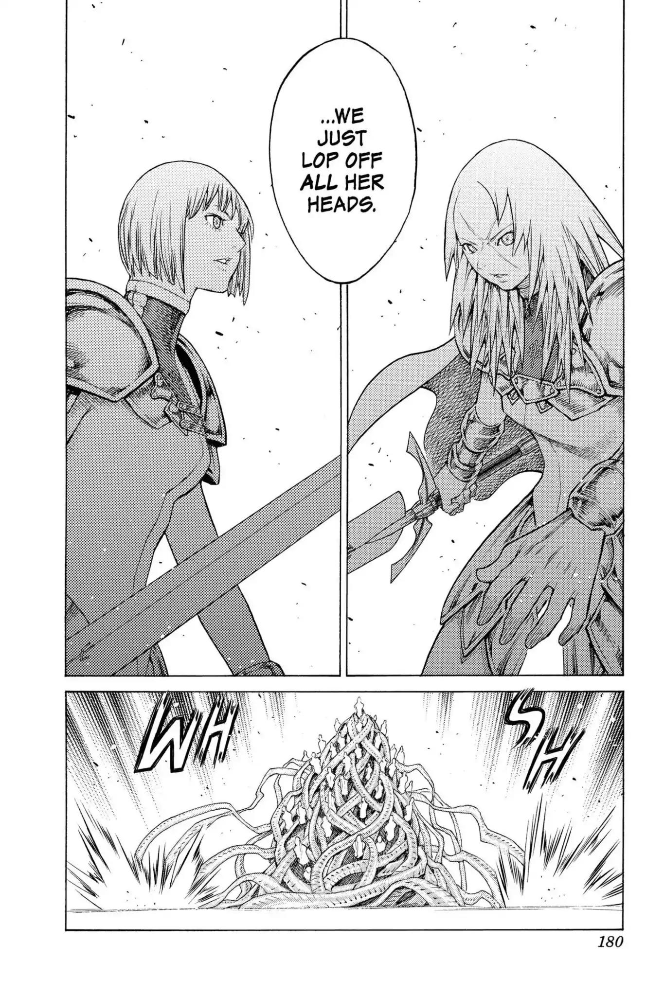 Claymore Chapter 131 page 15 - Chapter 131: Vol.23 Scene 131: Mark of the Warrior, Part 4