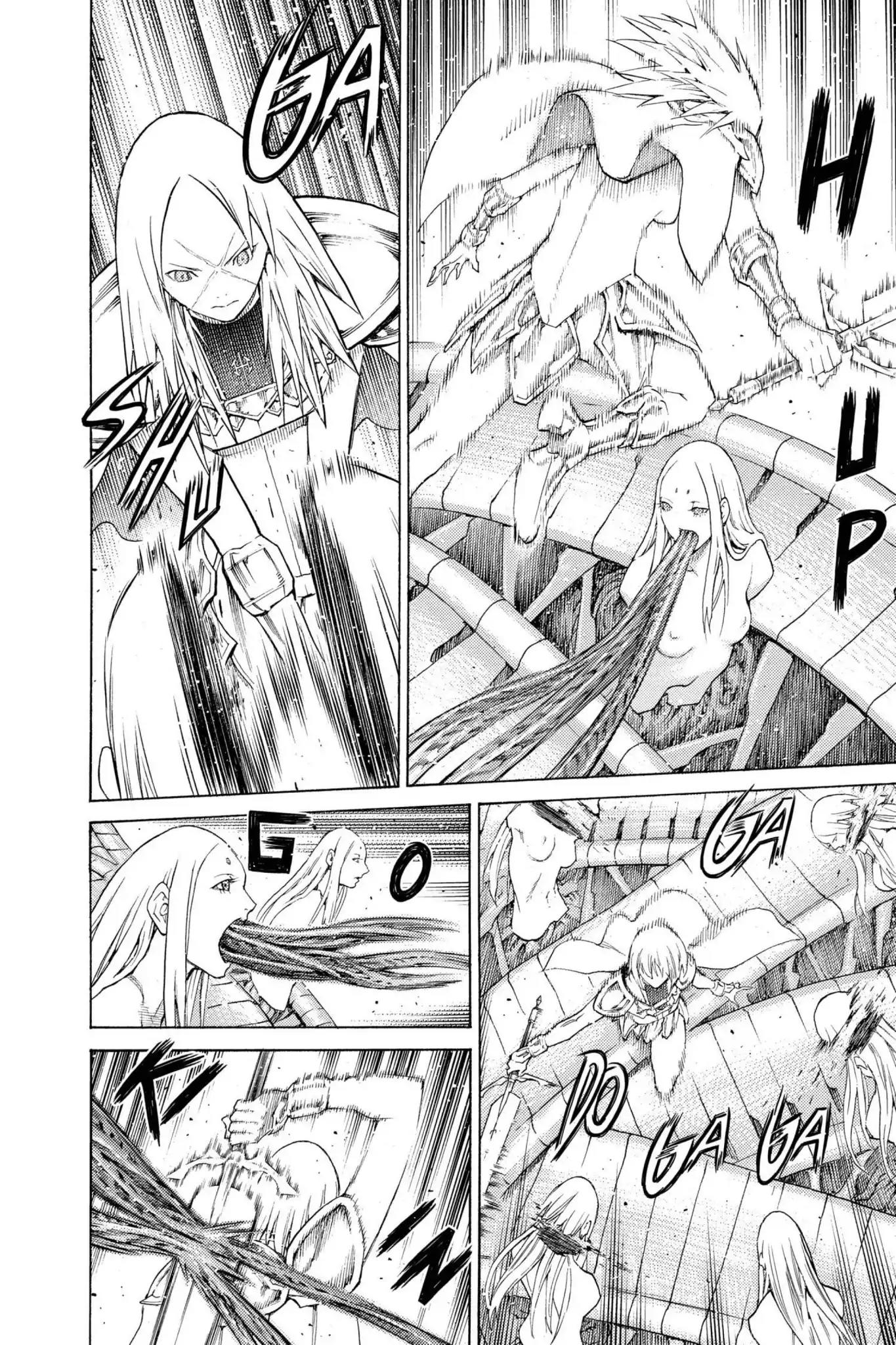 Claymore Chapter 131 page 17 - Chapter 131: Vol.23 Scene 131: Mark of the Warrior, Part 4
