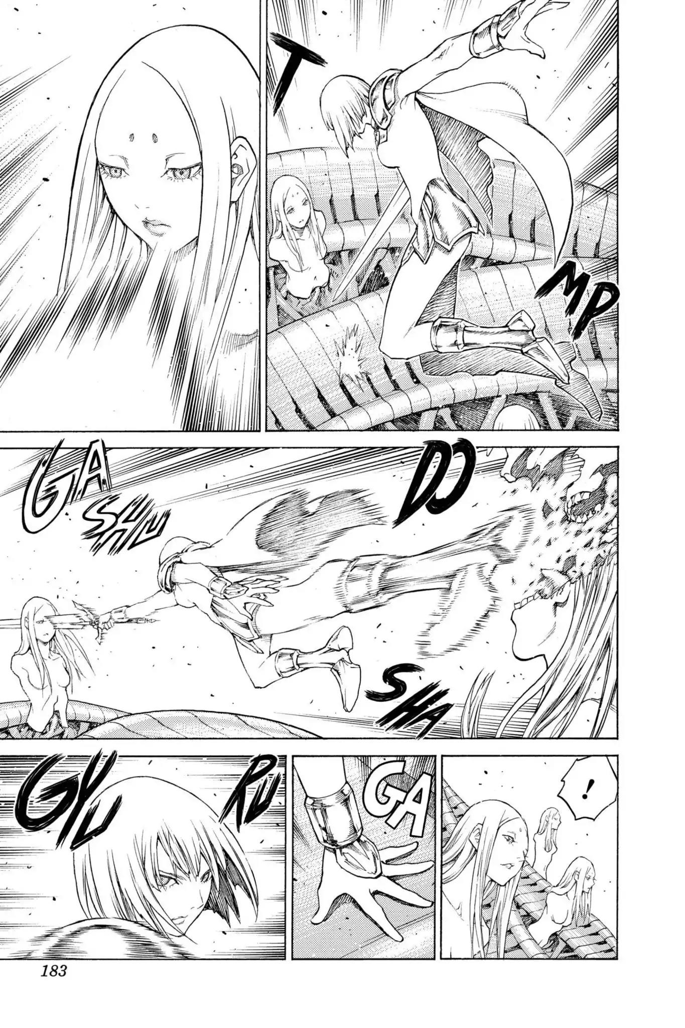 Claymore Chapter 131 page 18 - Chapter 131: Vol.23 Scene 131: Mark of the Warrior, Part 4