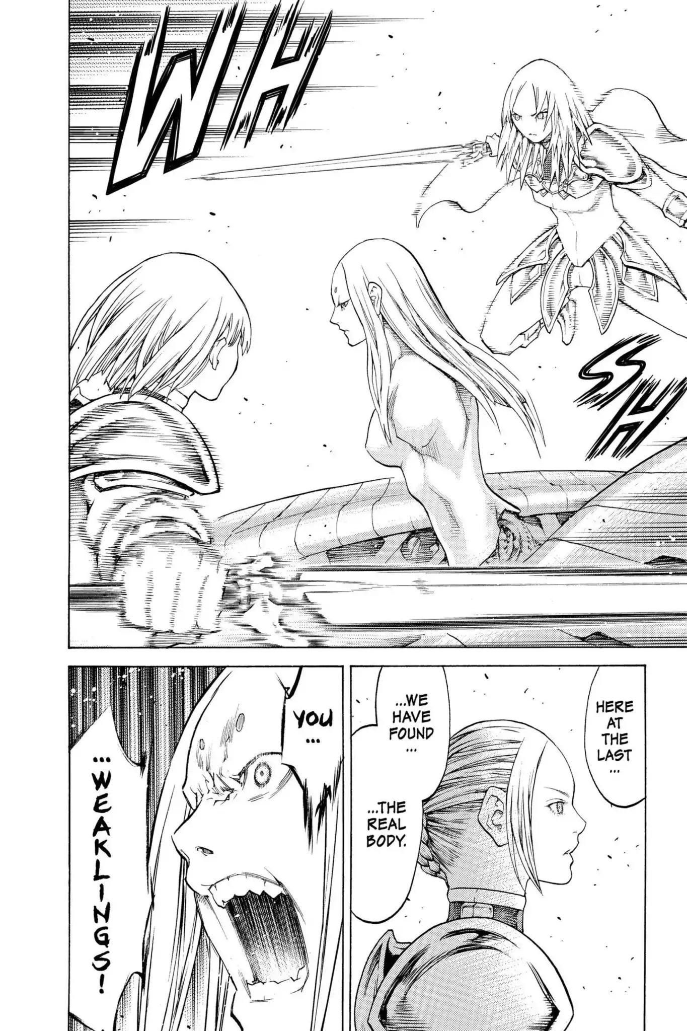 Claymore Chapter 131 page 21 - Chapter 131: Vol.23 Scene 131: Mark of the Warrior, Part 4