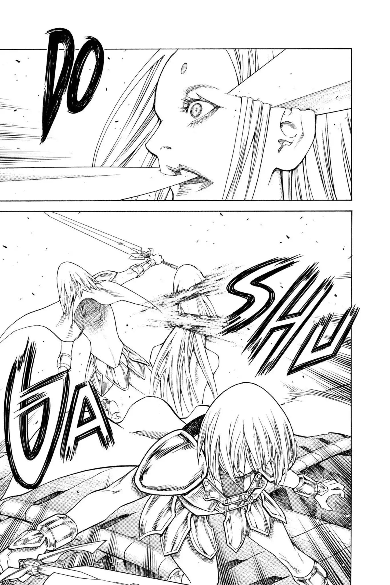 Claymore Chapter 131 page 22 - Chapter 131: Vol.23 Scene 131: Mark of the Warrior, Part 4