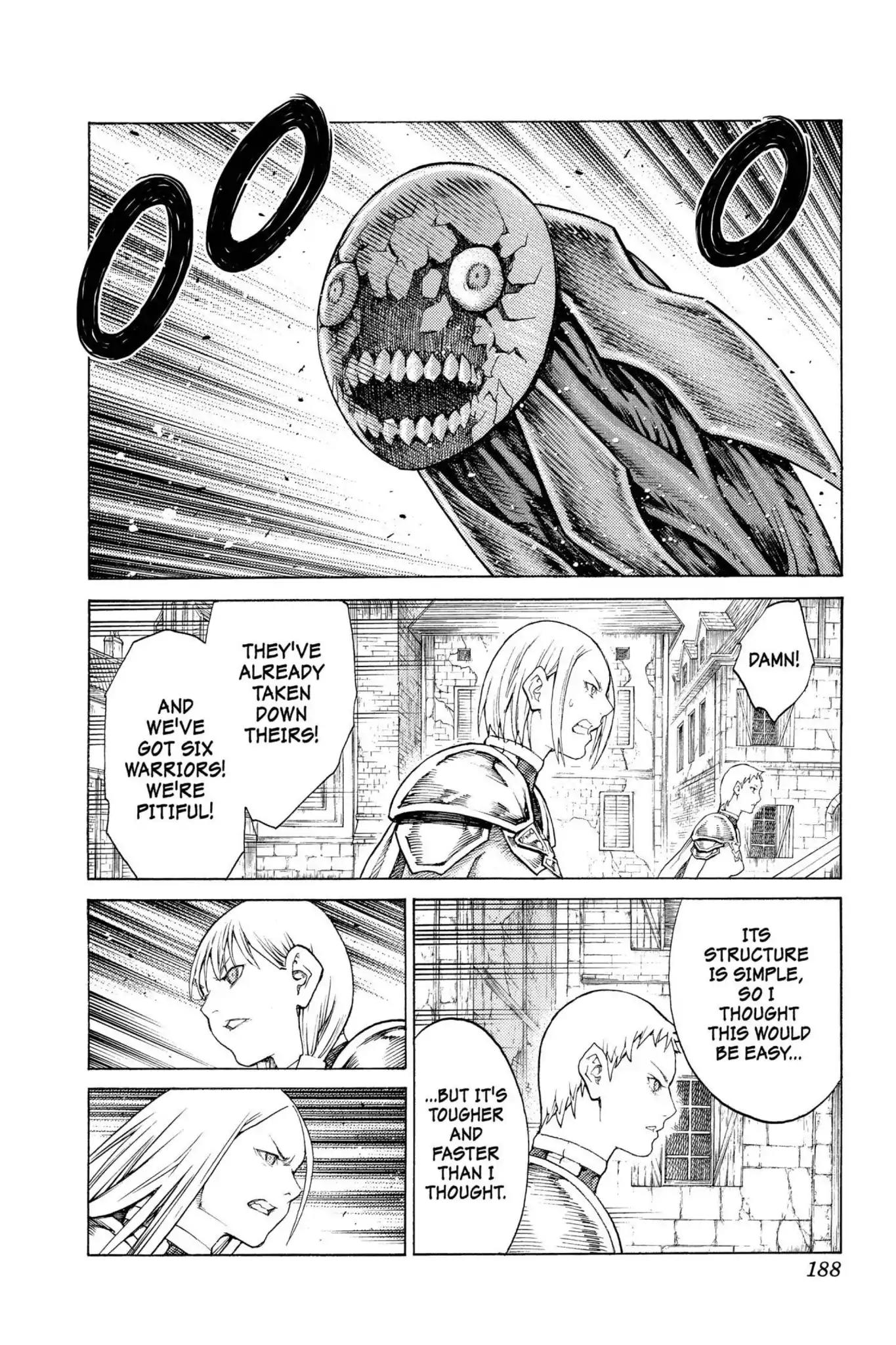 Claymore Chapter 131 page 23 - Chapter 131: Vol.23 Scene 131: Mark of the Warrior, Part 4