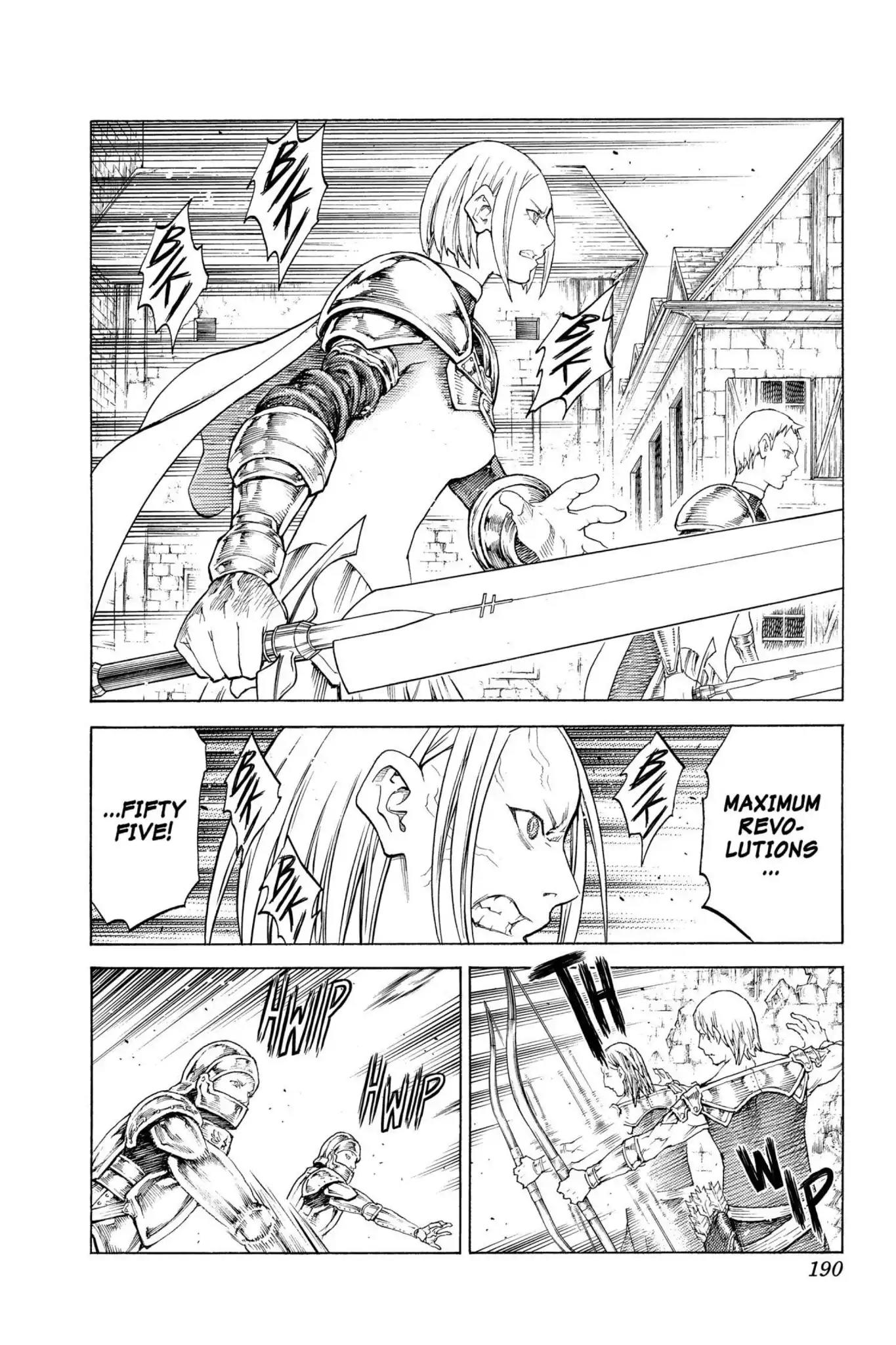 Claymore Chapter 131 page 25 - Chapter 131: Vol.23 Scene 131: Mark of the Warrior, Part 4