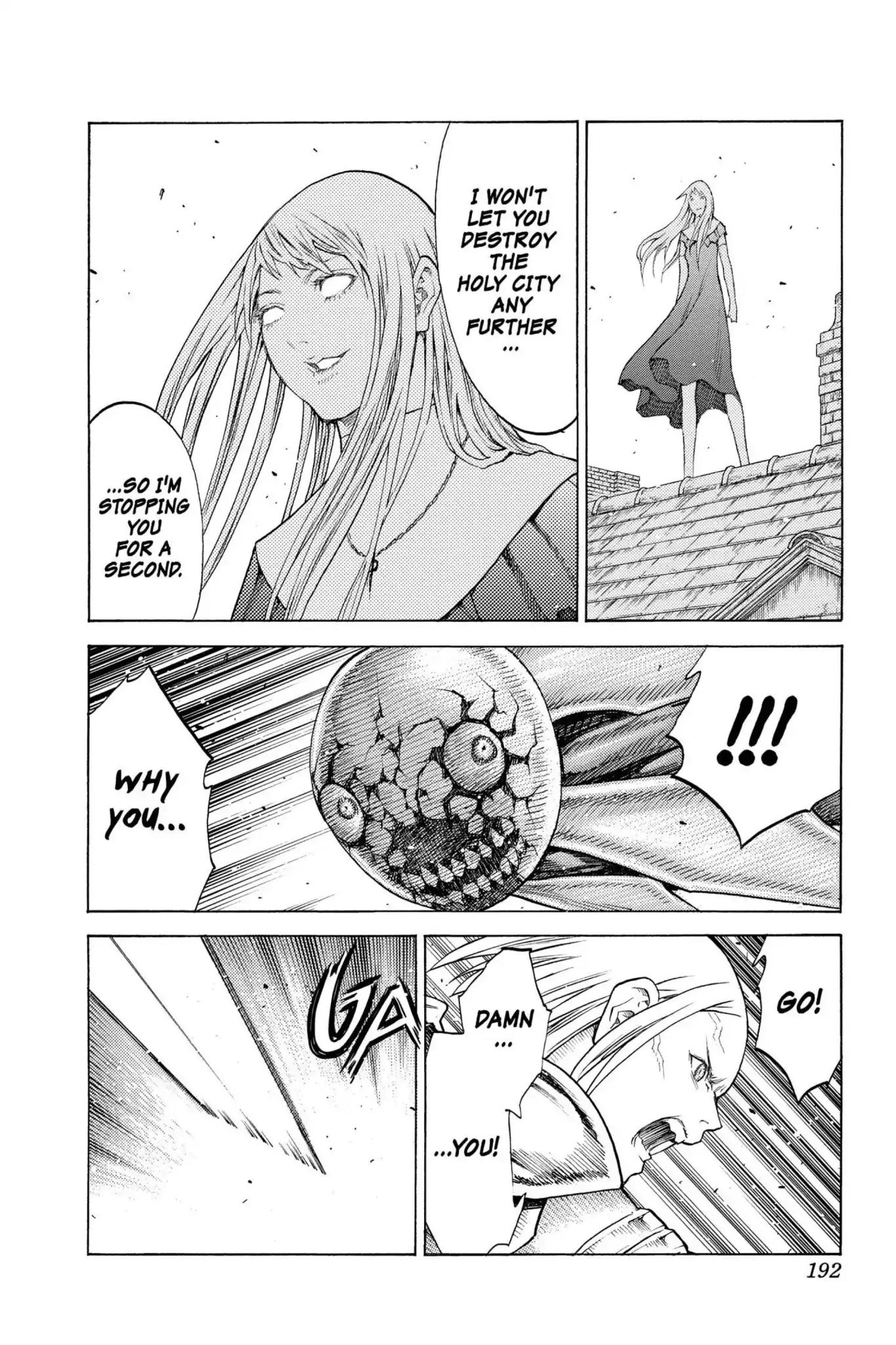 Claymore Chapter 131 page 27 - Chapter 131: Vol.23 Scene 131: Mark of the Warrior, Part 4