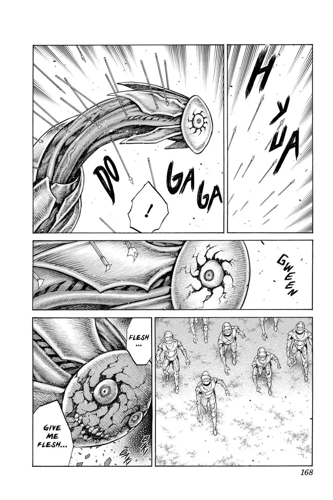 Claymore Chapter 131 page 3 - Chapter 131: Vol.23 Scene 131: Mark of the Warrior, Part 4
