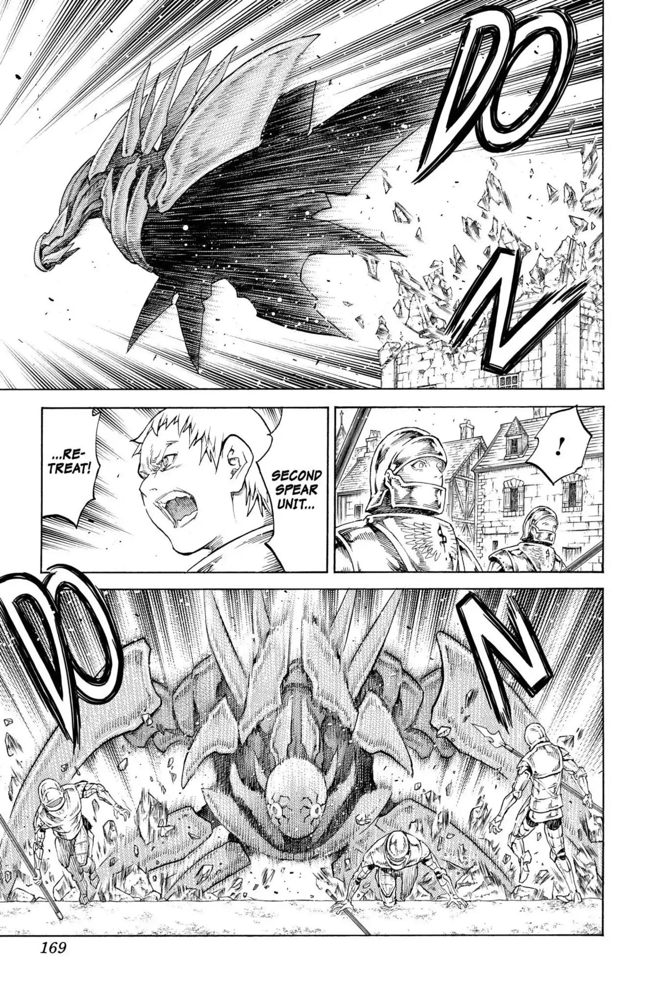 Claymore Chapter 131 page 4 - Chapter 131: Vol.23 Scene 131: Mark of the Warrior, Part 4