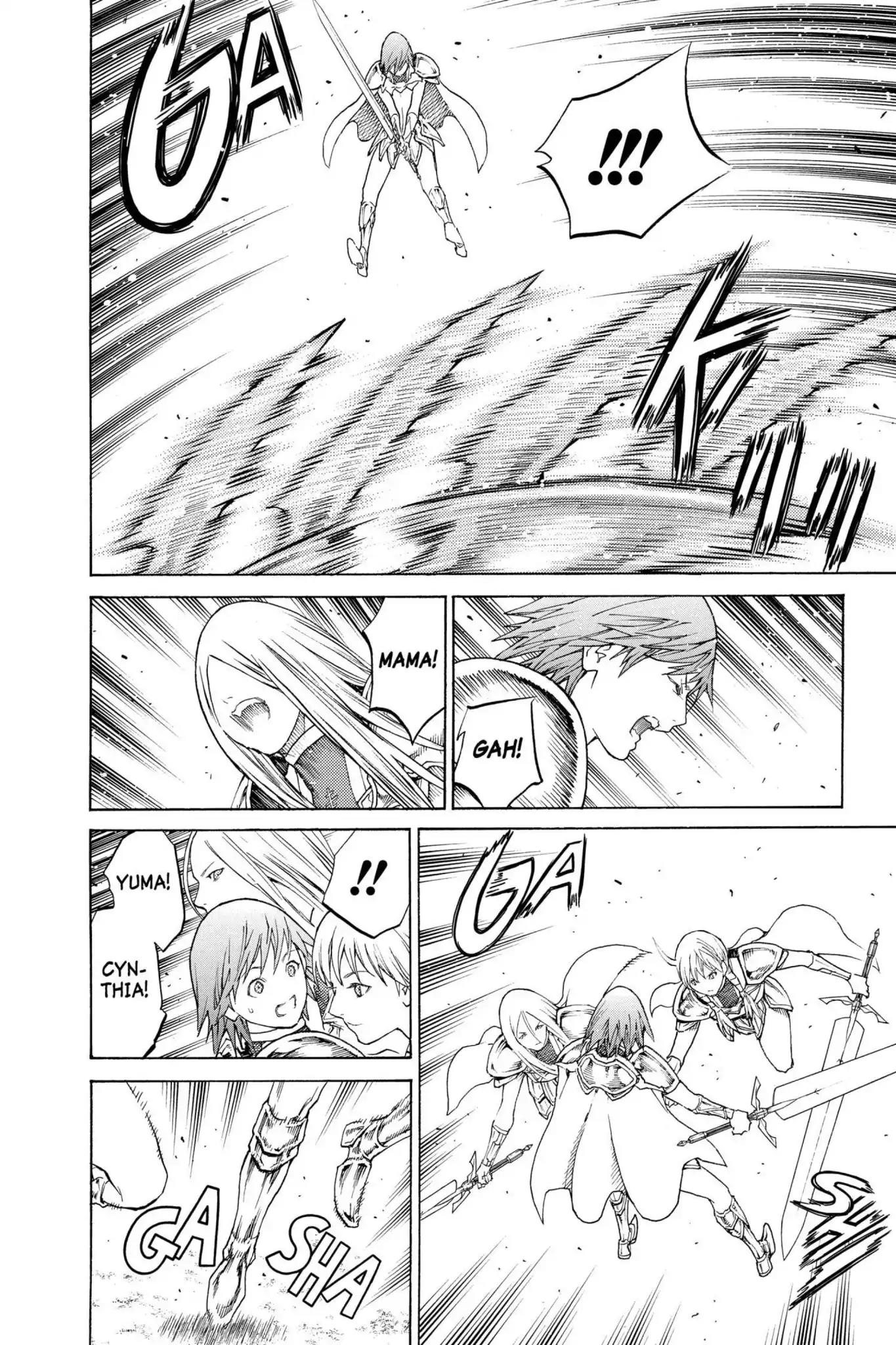 Claymore Chapter 131 page 7 - Chapter 131: Vol.23 Scene 131: Mark of the Warrior, Part 4