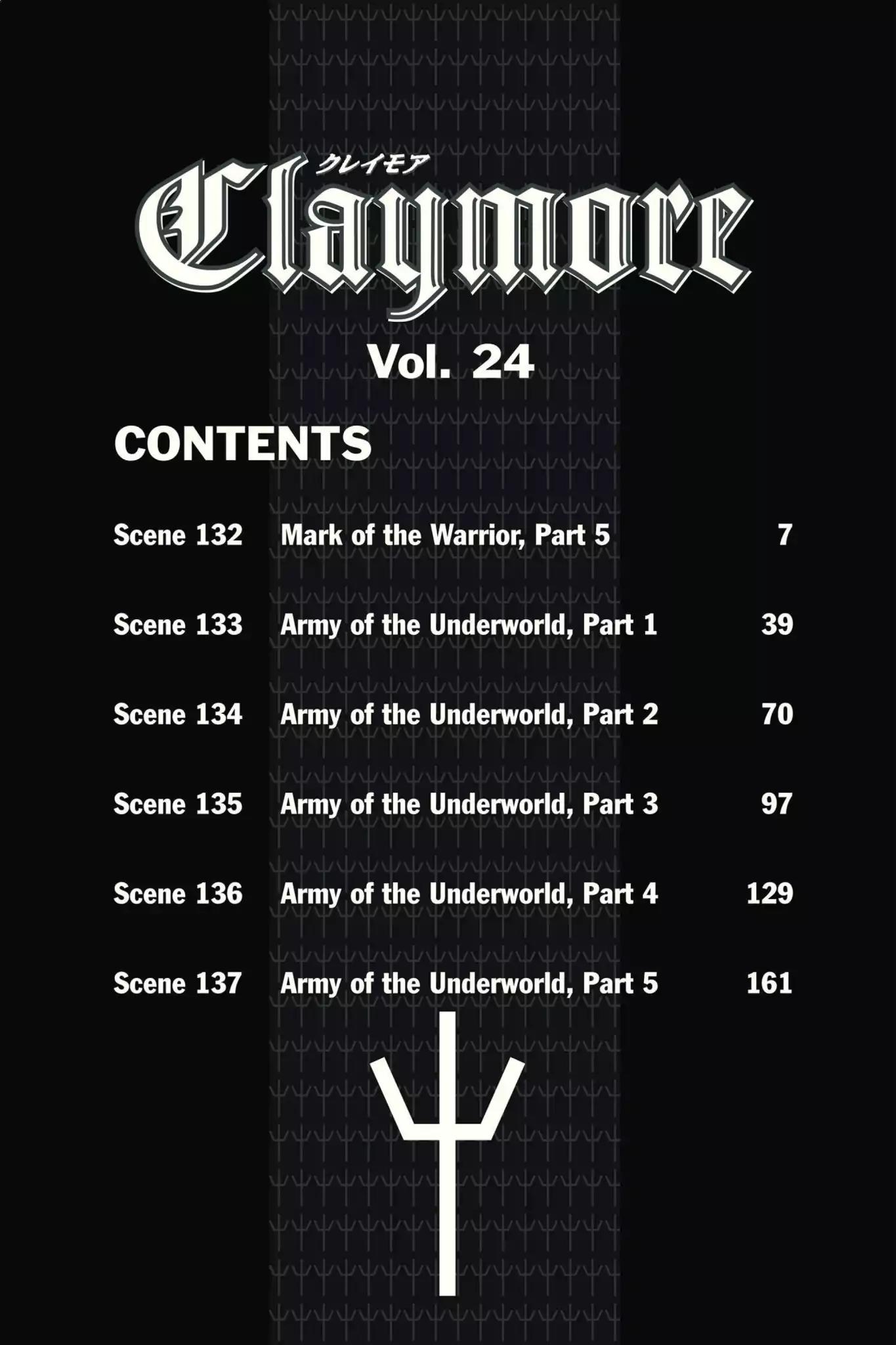 Claymore Chapter 132 page 6 - Chapter 132: Vol.24 Scene 132: Mark of the Warrior, Part 5