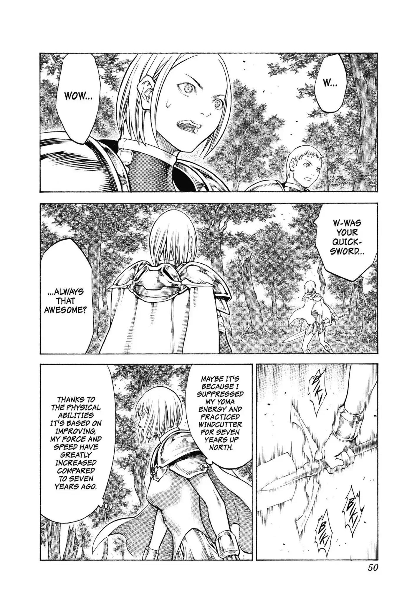 Claymore Chapter 133 page 11 - Chapter 133: Vol.24 Scene 133: Army of the Underworld, Part 1