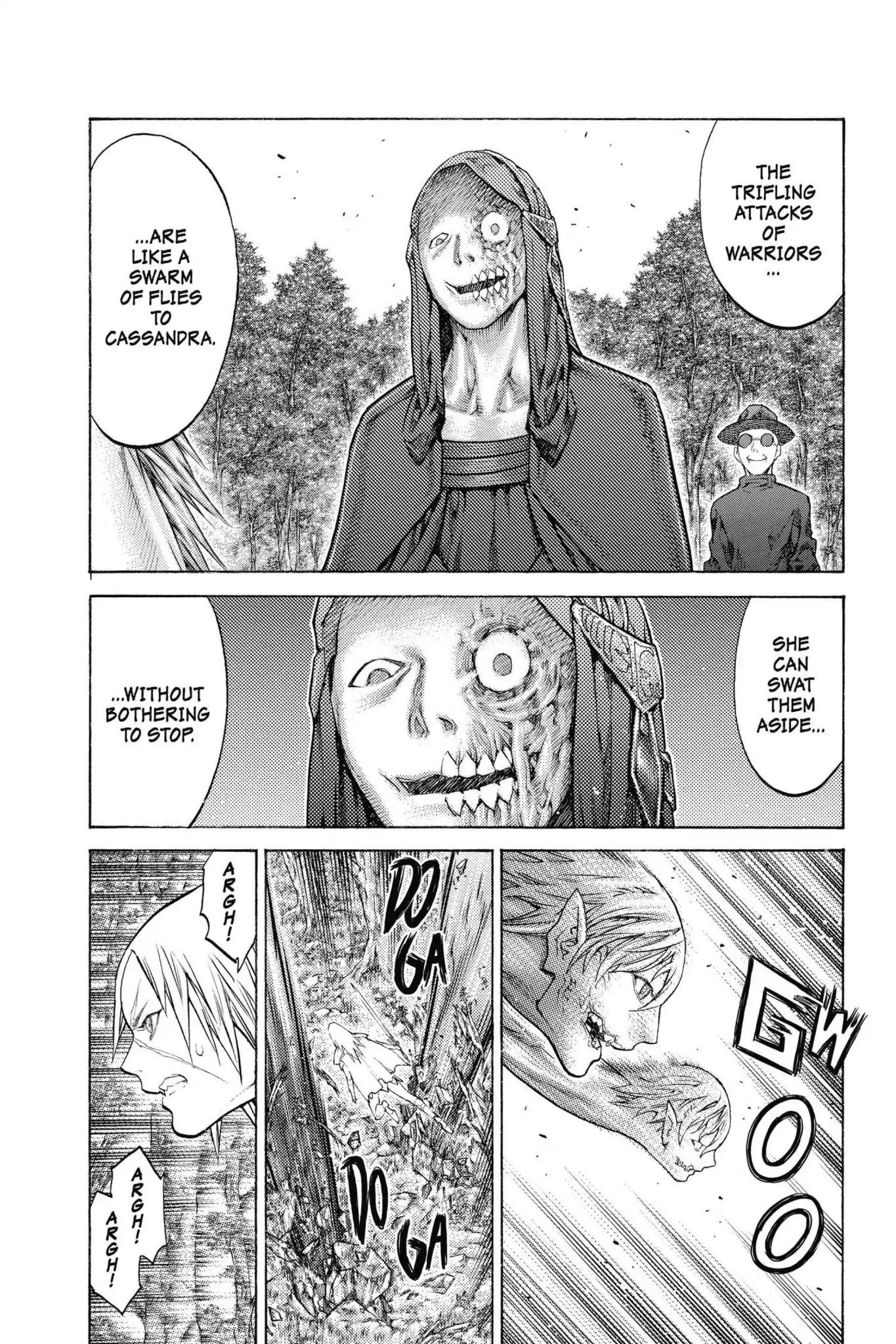 Claymore Chapter 133 page 14 - Chapter 133: Vol.24 Scene 133: Army of the Underworld, Part 1