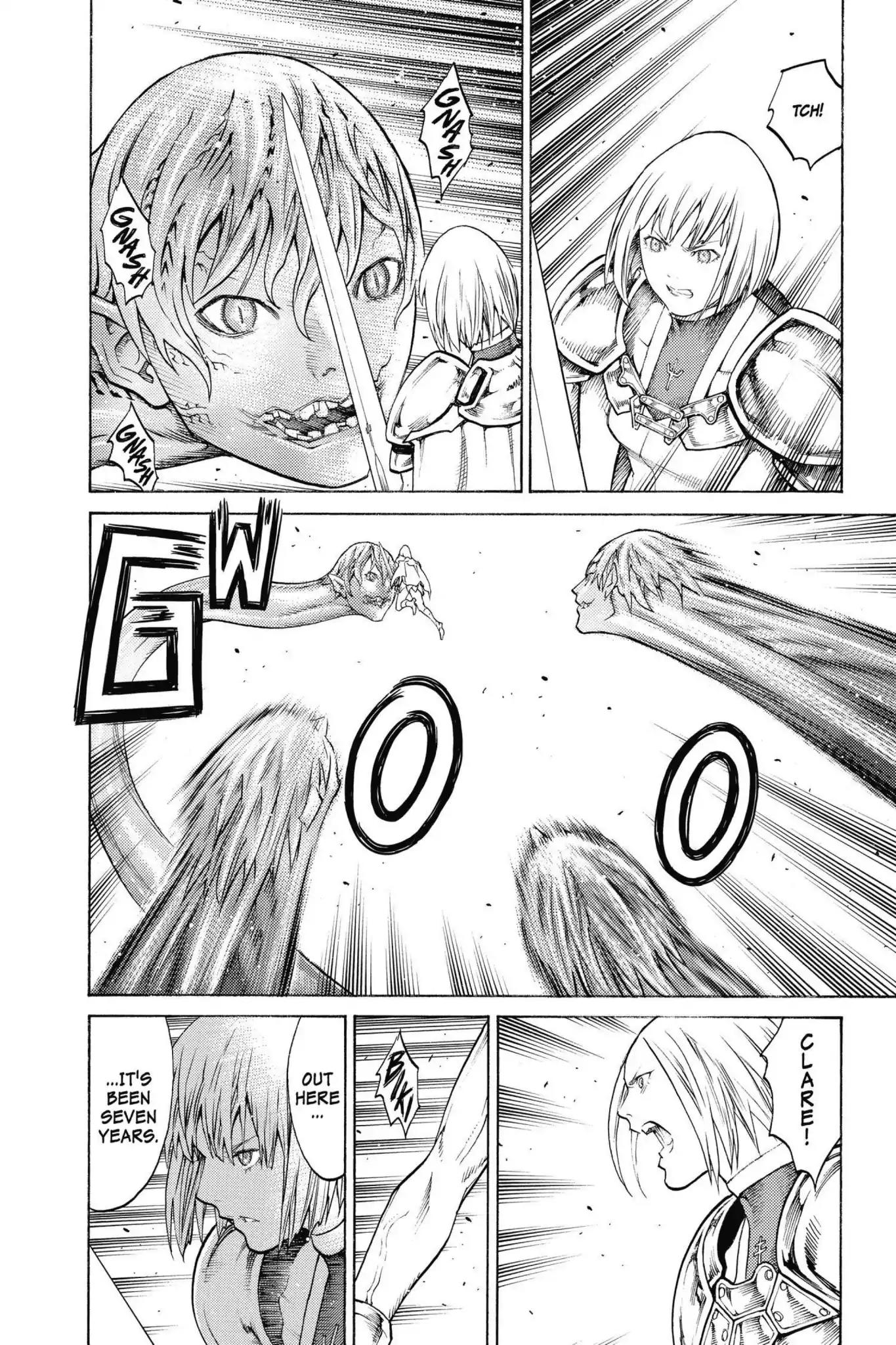 Claymore Chapter 133 page 5 - Chapter 133: Vol.24 Scene 133: Army of the Underworld, Part 1