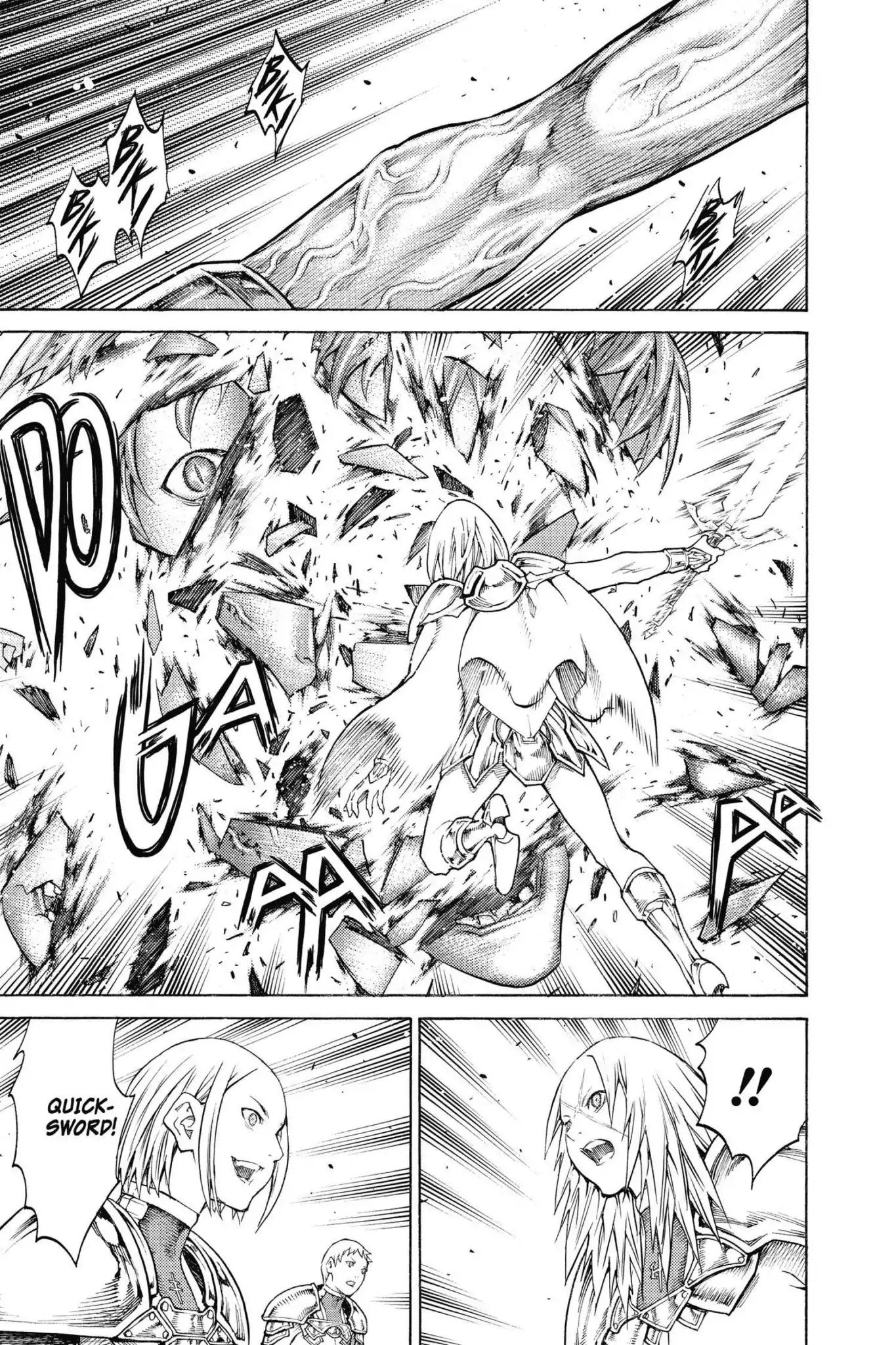 Claymore Chapter 133 page 6 - Chapter 133: Vol.24 Scene 133: Army of the Underworld, Part 1