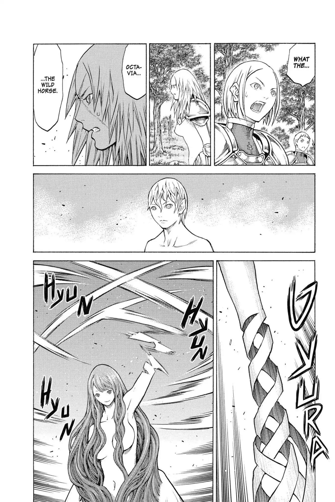 Claymore Chapter 134 page 14 - Chapter 134: Vol.24 Scene 134: Army of the Underworld, Part 2
