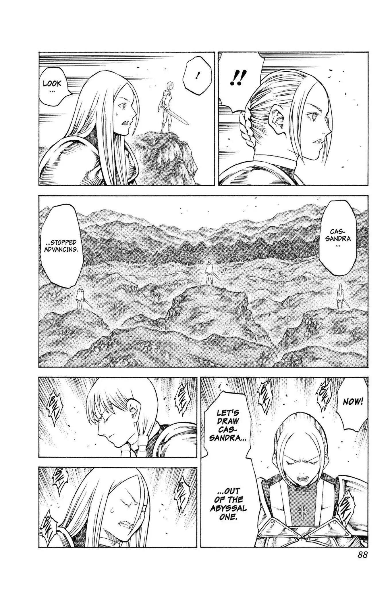 Claymore Chapter 134 page 18 - Chapter 134: Vol.24 Scene 134: Army of the Underworld, Part 2