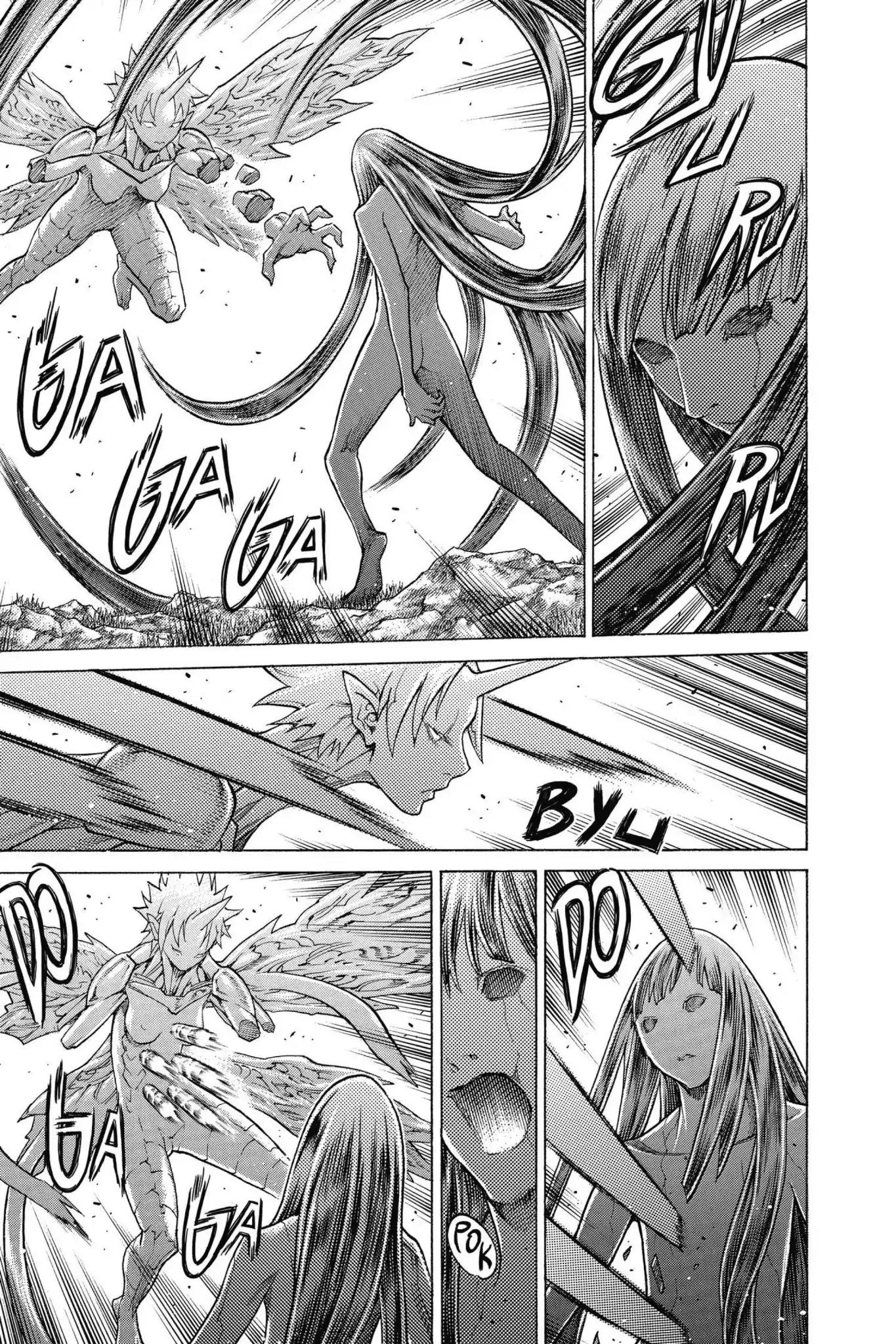 Claymore Chapter 134 page 21 - Chapter 134: Vol.24 Scene 134: Army of the Underworld, Part 2