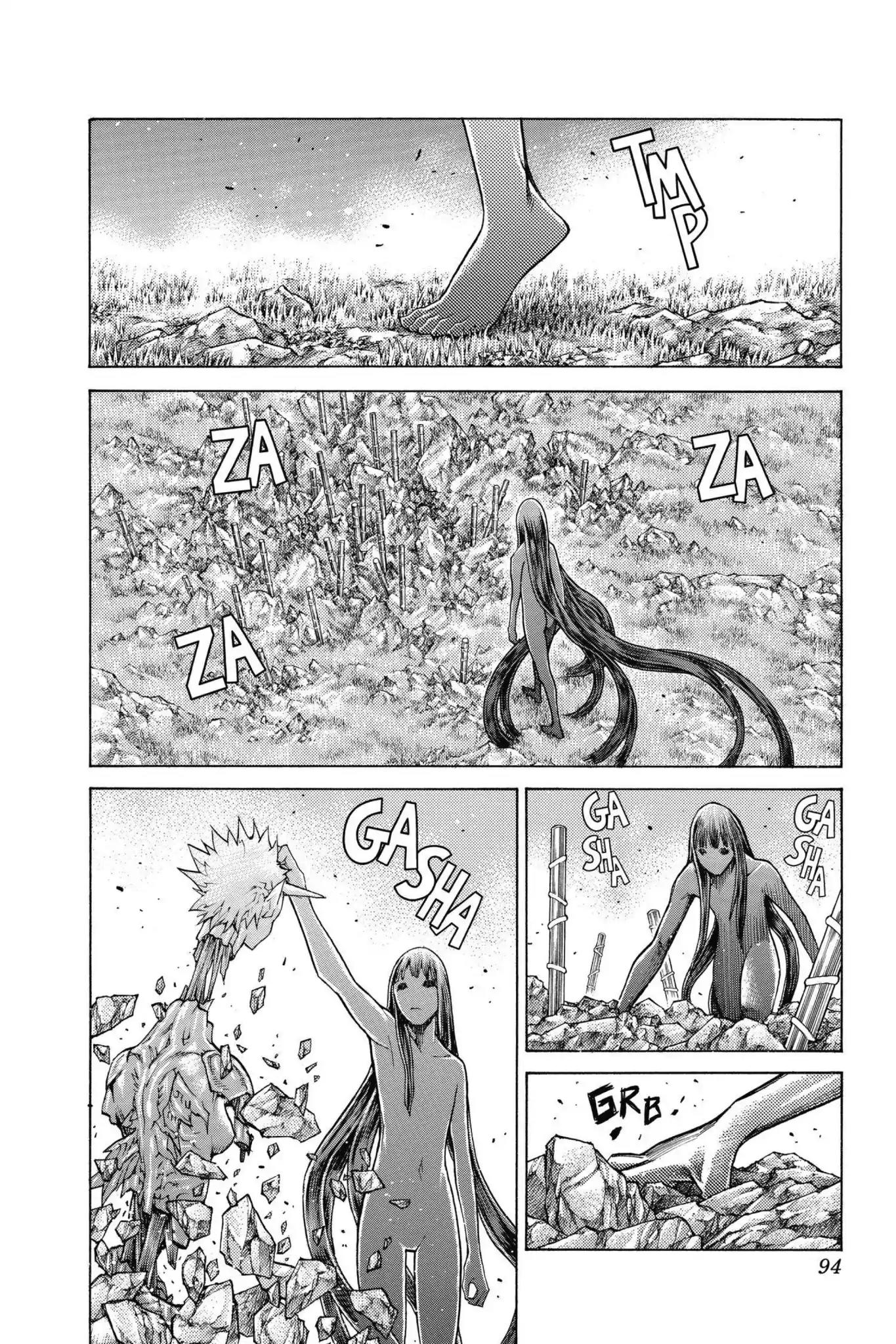 Claymore Chapter 134 page 24 - Chapter 134: Vol.24 Scene 134: Army of the Underworld, Part 2