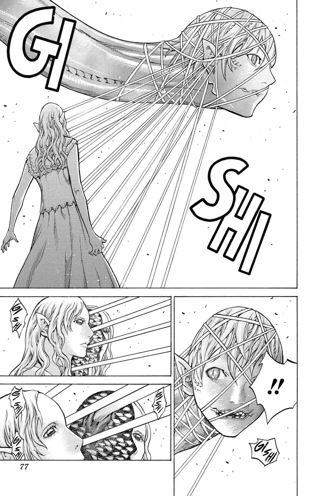 Claymore Chapter 134 page 8 - Chapter 134: Vol.24 Scene 134: Army of the Underworld, Part 2
