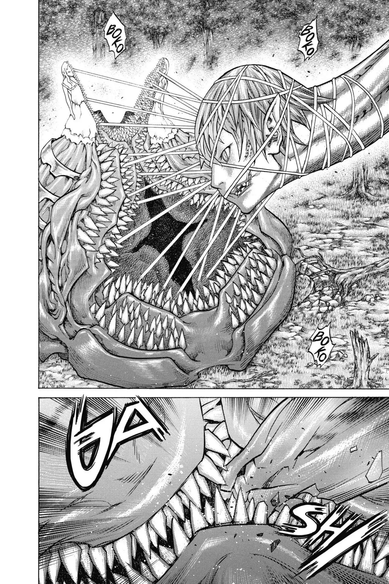 Claymore Chapter 134 page 9 - Chapter 134: Vol.24 Scene 134: Army of the Underworld, Part 2