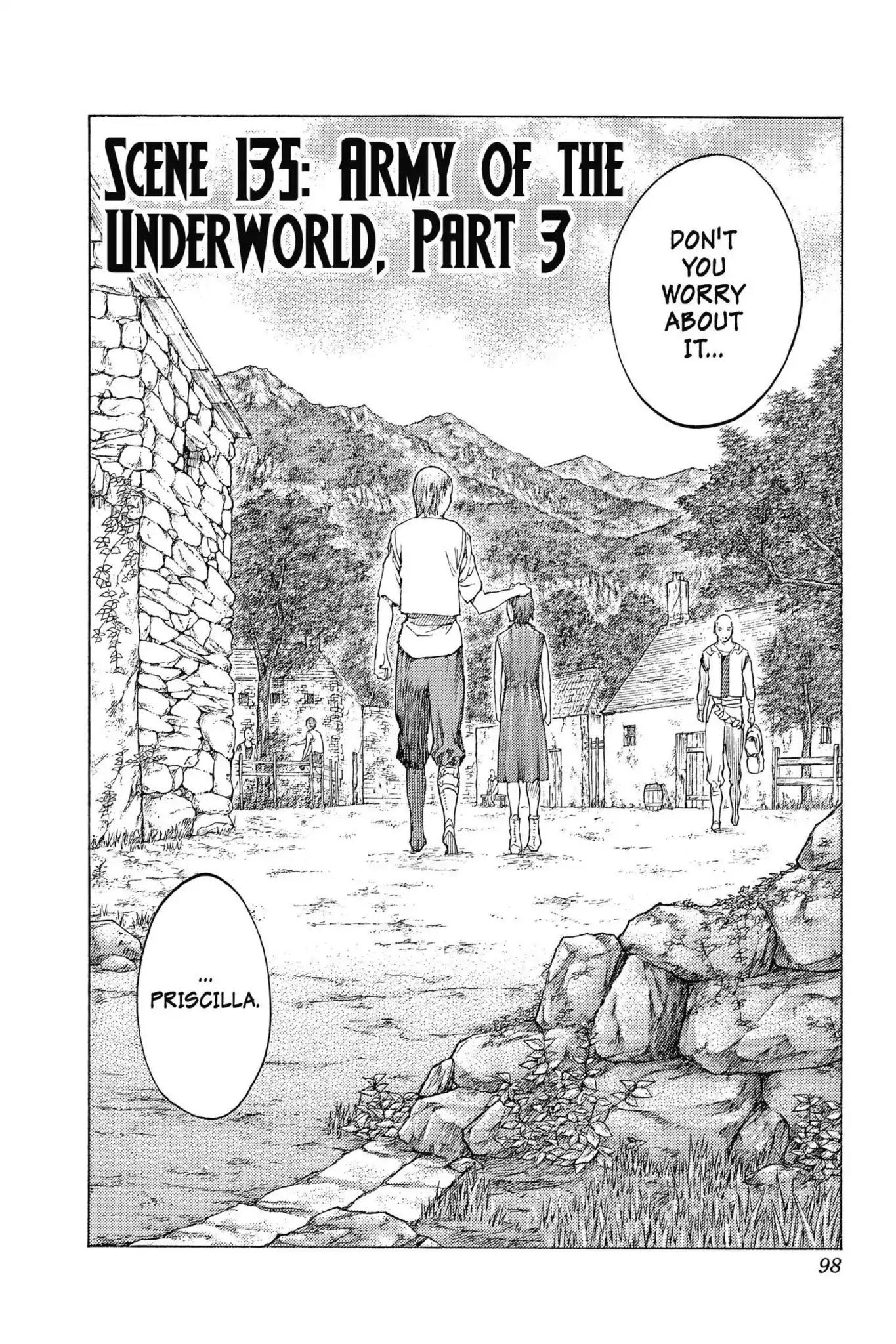 Claymore Chapter 135 page 2 - Chapter 135: Vol.24 Scene 135: Army of the Underworld, Part 3