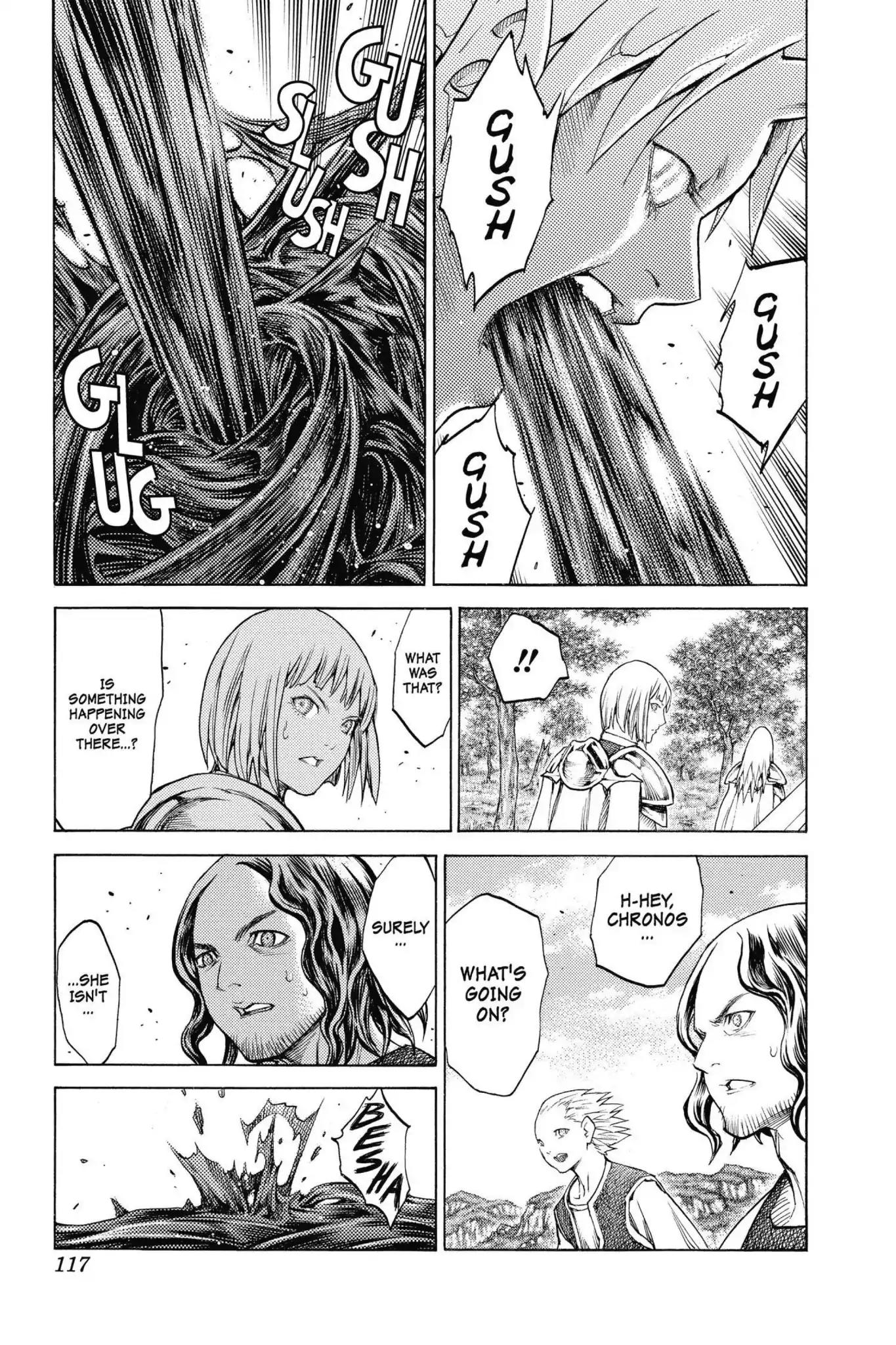 Claymore Chapter 135 page 20 - Chapter 135: Vol.24 Scene 135: Army of the Underworld, Part 3