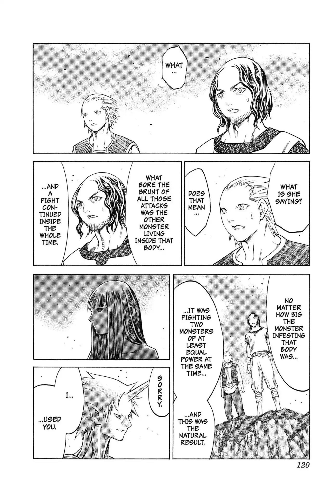 Claymore Chapter 135 page 23 - Chapter 135: Vol.24 Scene 135: Army of the Underworld, Part 3