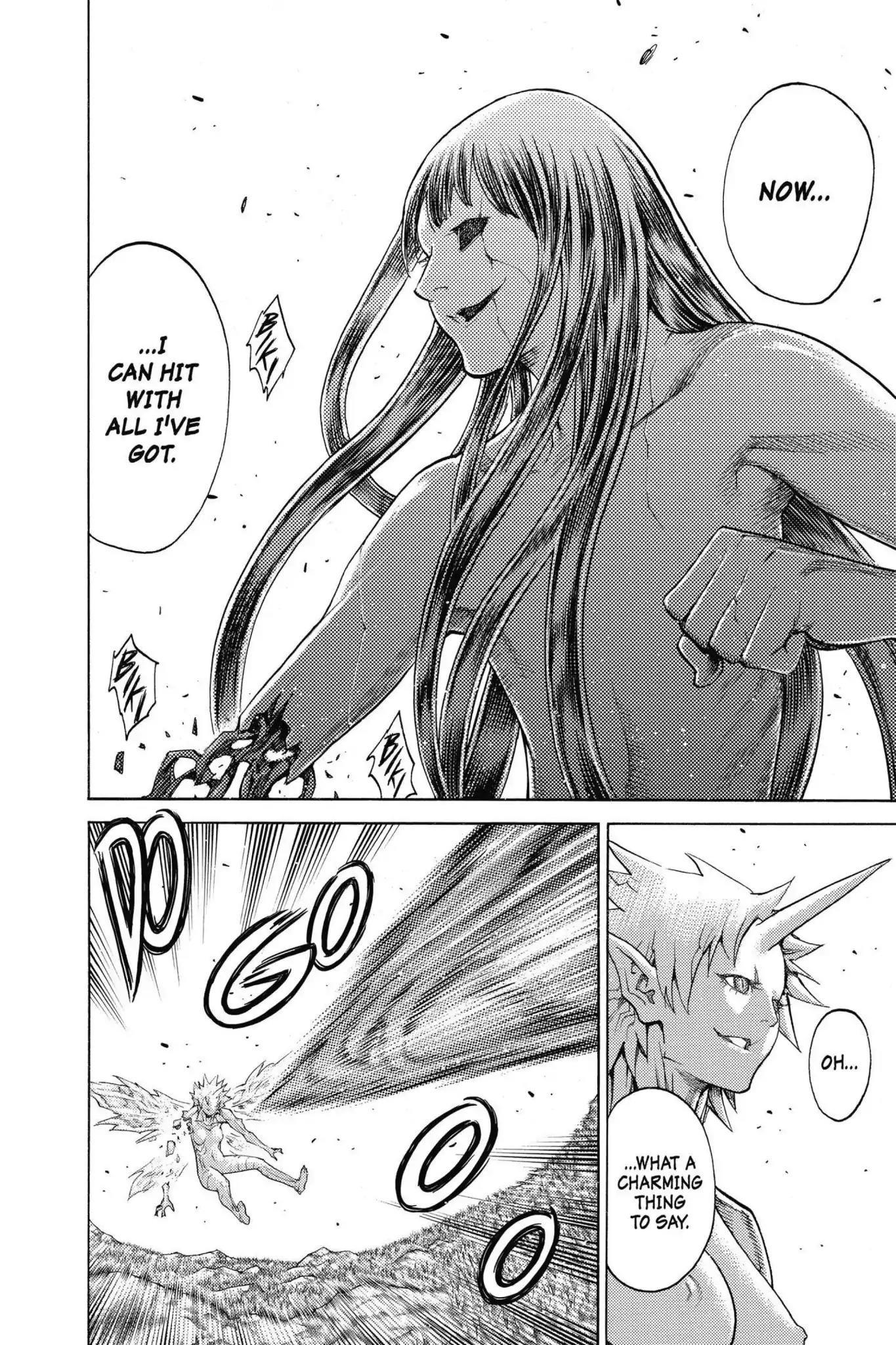 Claymore Chapter 135 page 25 - Chapter 135: Vol.24 Scene 135: Army of the Underworld, Part 3