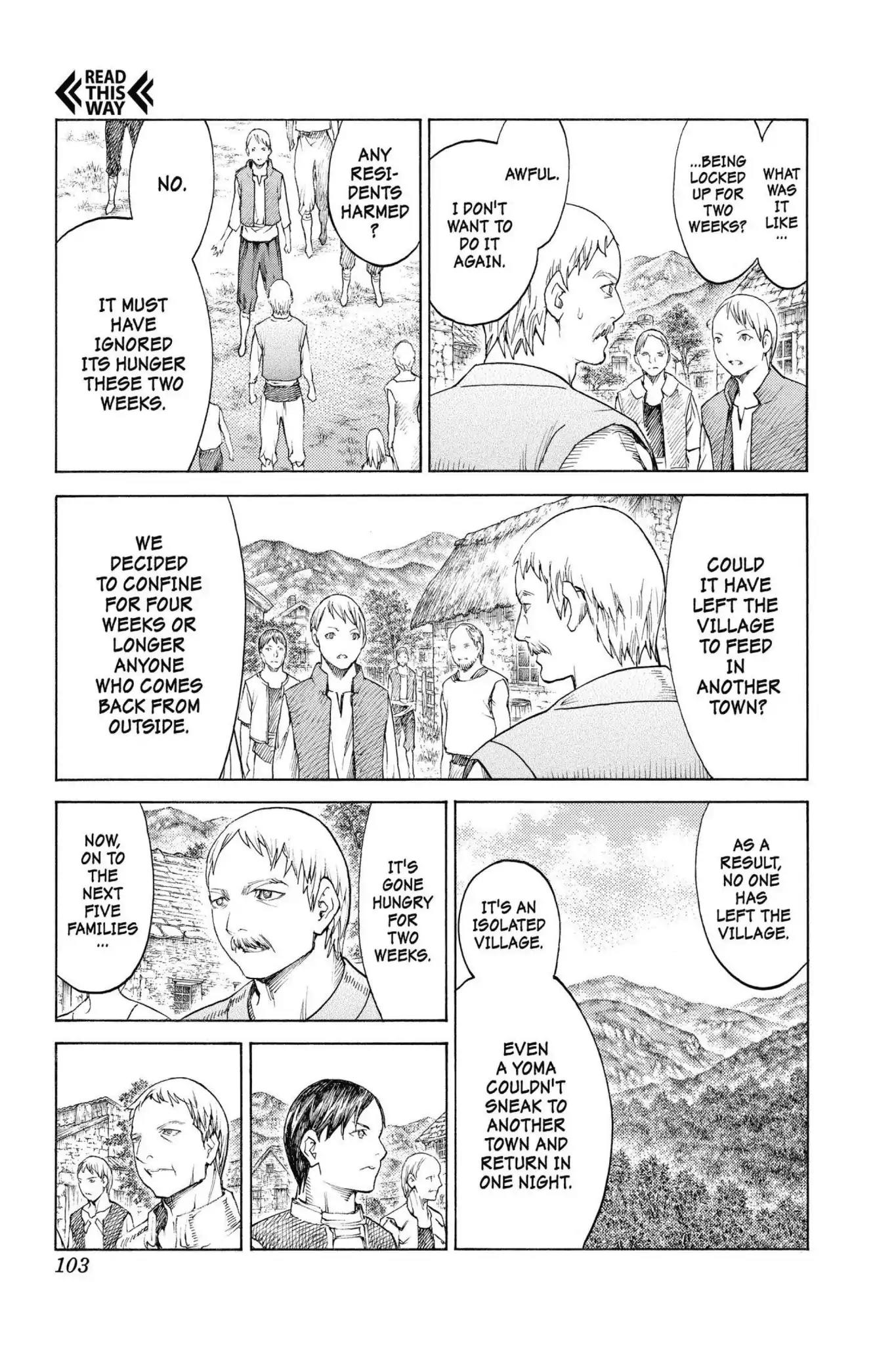 Claymore Chapter 135 page 7 - Chapter 135: Vol.24 Scene 135: Army of the Underworld, Part 3