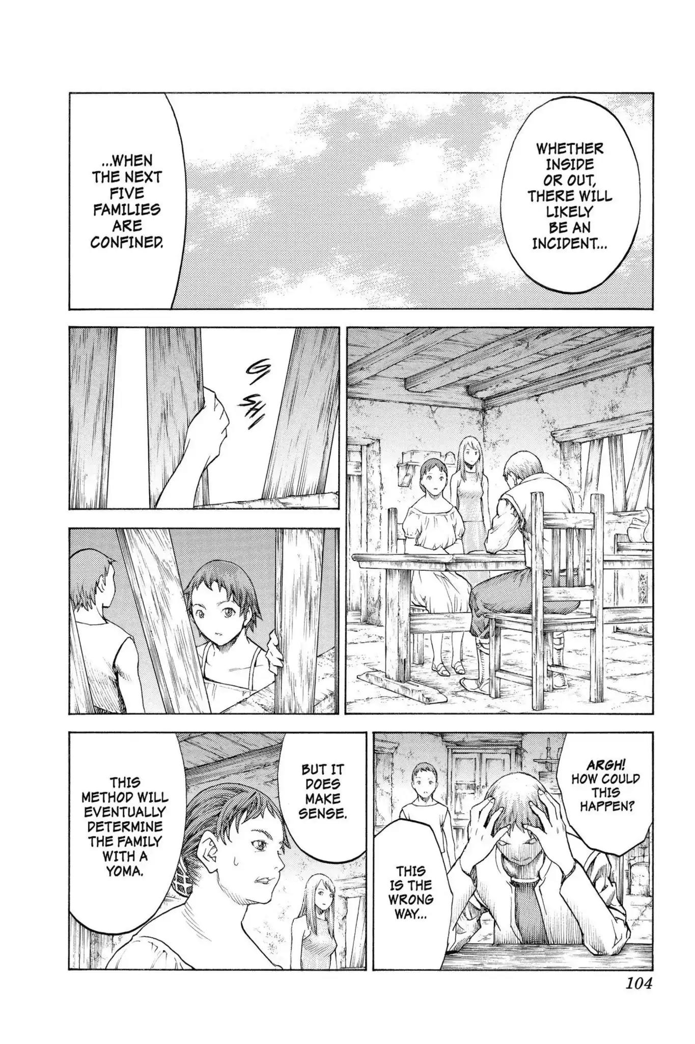 Claymore Chapter 135 page 8 - Chapter 135: Vol.24 Scene 135: Army of the Underworld, Part 3