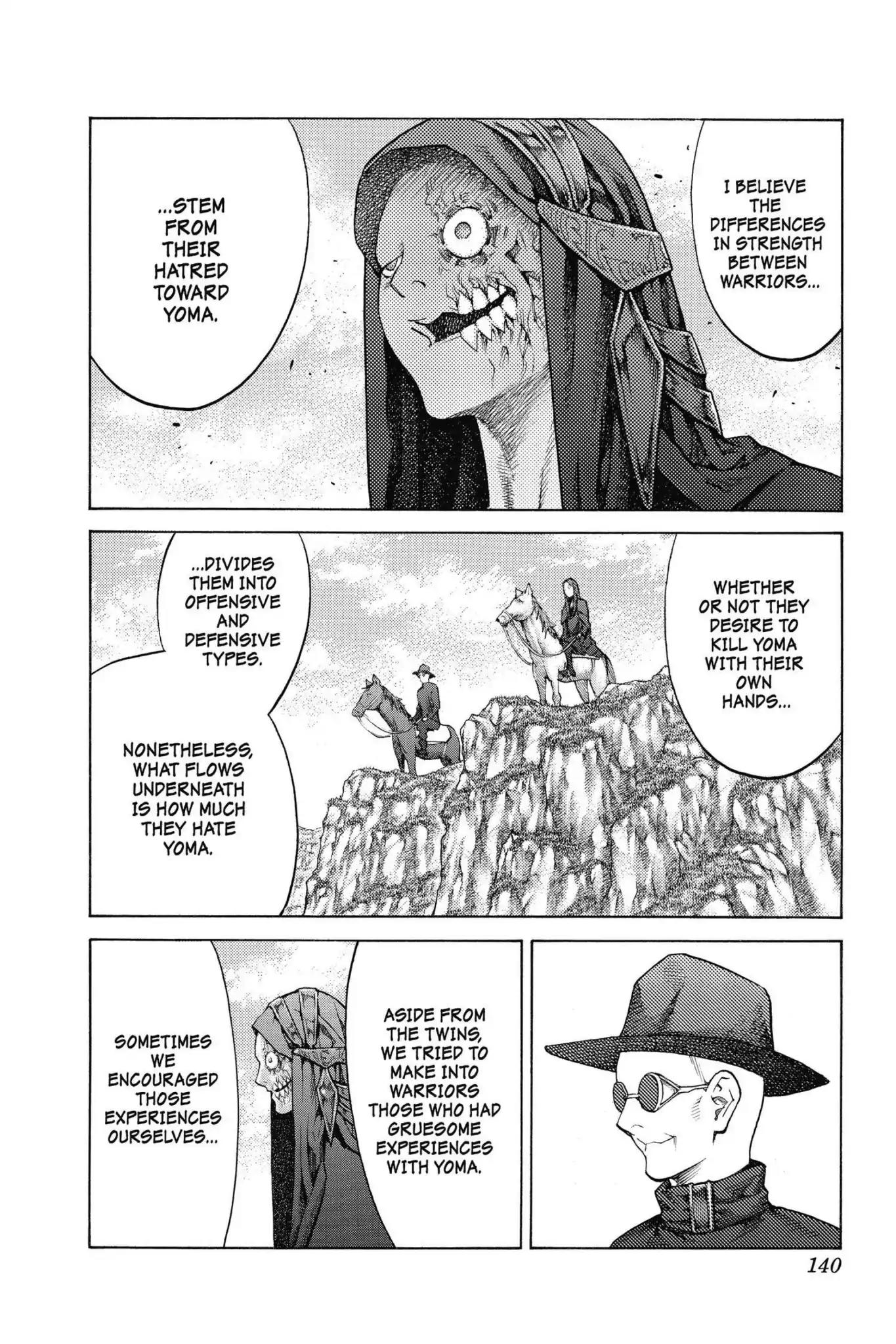 Claymore Chapter 136 page 11 - Chapter 136: Vol.24 Scene 136: Army of the Underworld, Part 4
