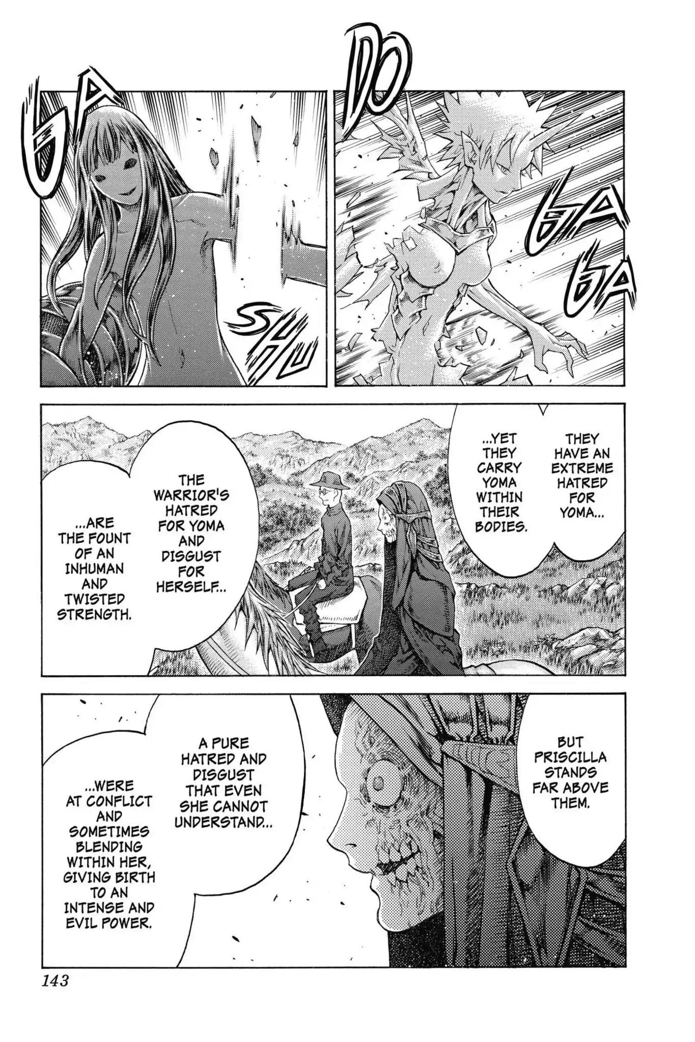 Claymore Chapter 136 page 14 - Chapter 136: Vol.24 Scene 136: Army of the Underworld, Part 4
