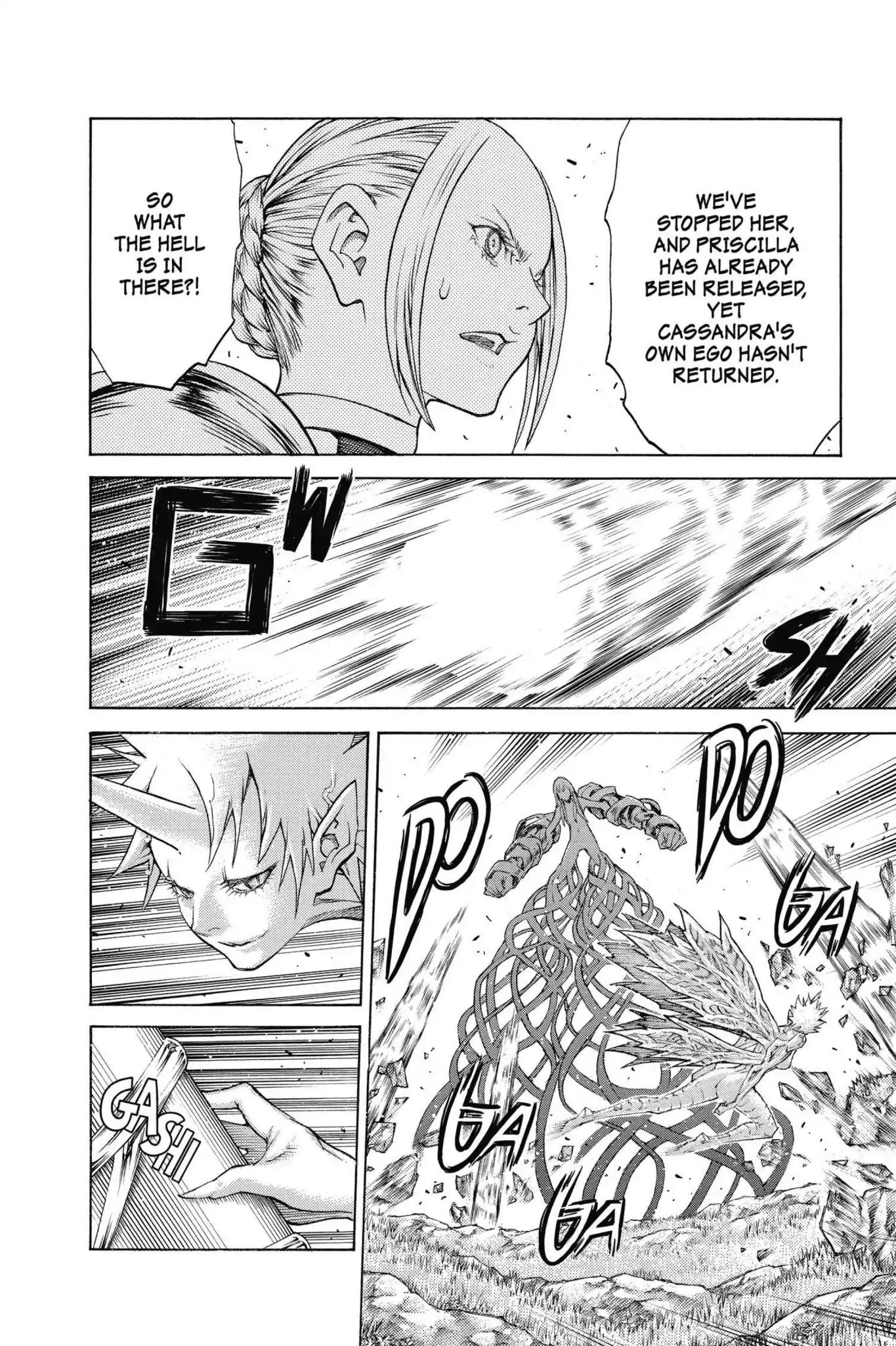 Claymore Chapter 136 page 7 - Chapter 136: Vol.24 Scene 136: Army of the Underworld, Part 4