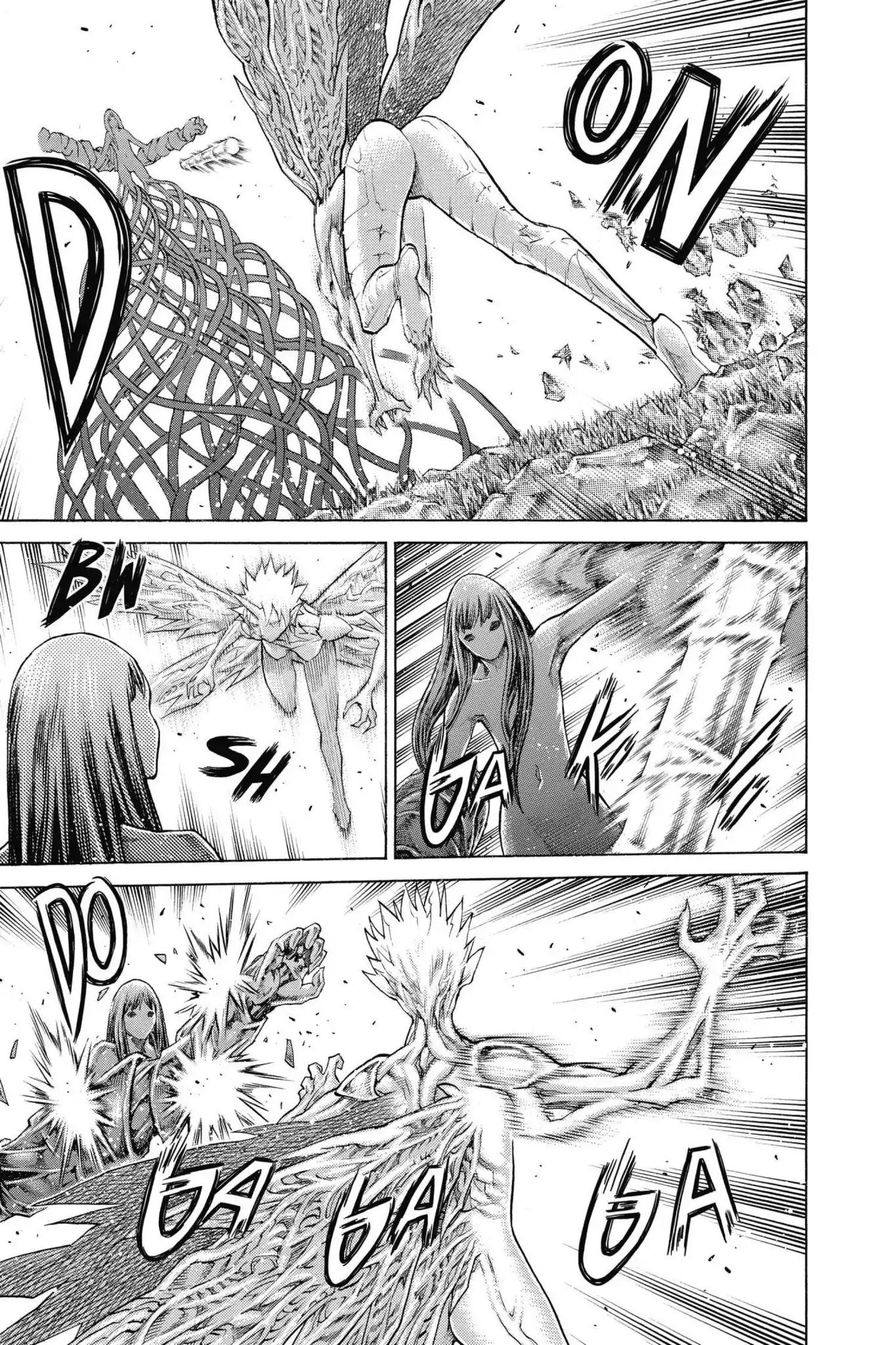 Claymore Chapter 136 page 8 - Chapter 136: Vol.24 Scene 136: Army of the Underworld, Part 4