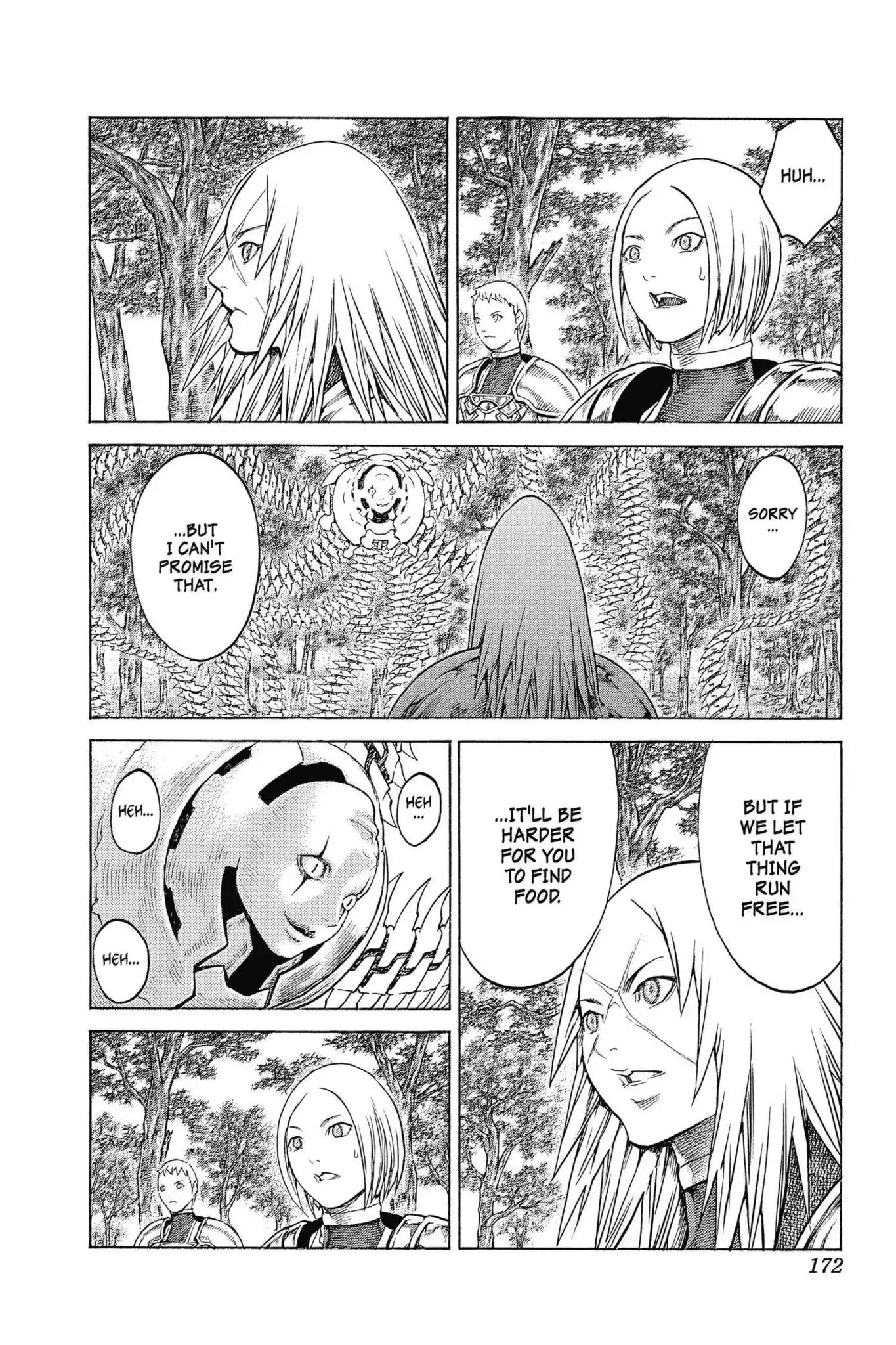 Claymore Chapter 137 page 10 - Chapter 137: Vol.24 Scene 137: Army of the Underworld, Part 5