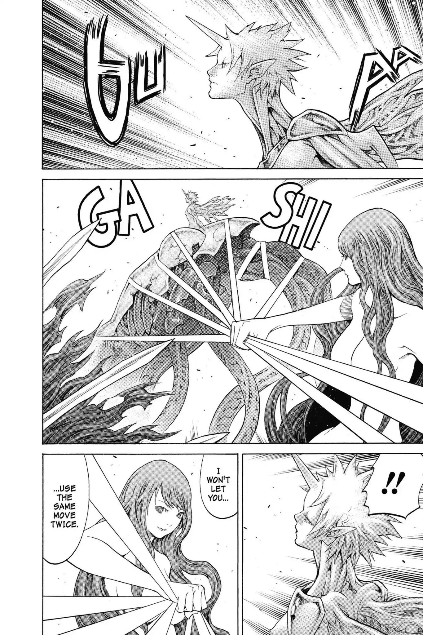 Claymore Chapter 137 page 17 - Chapter 137: Vol.24 Scene 137: Army of the Underworld, Part 5