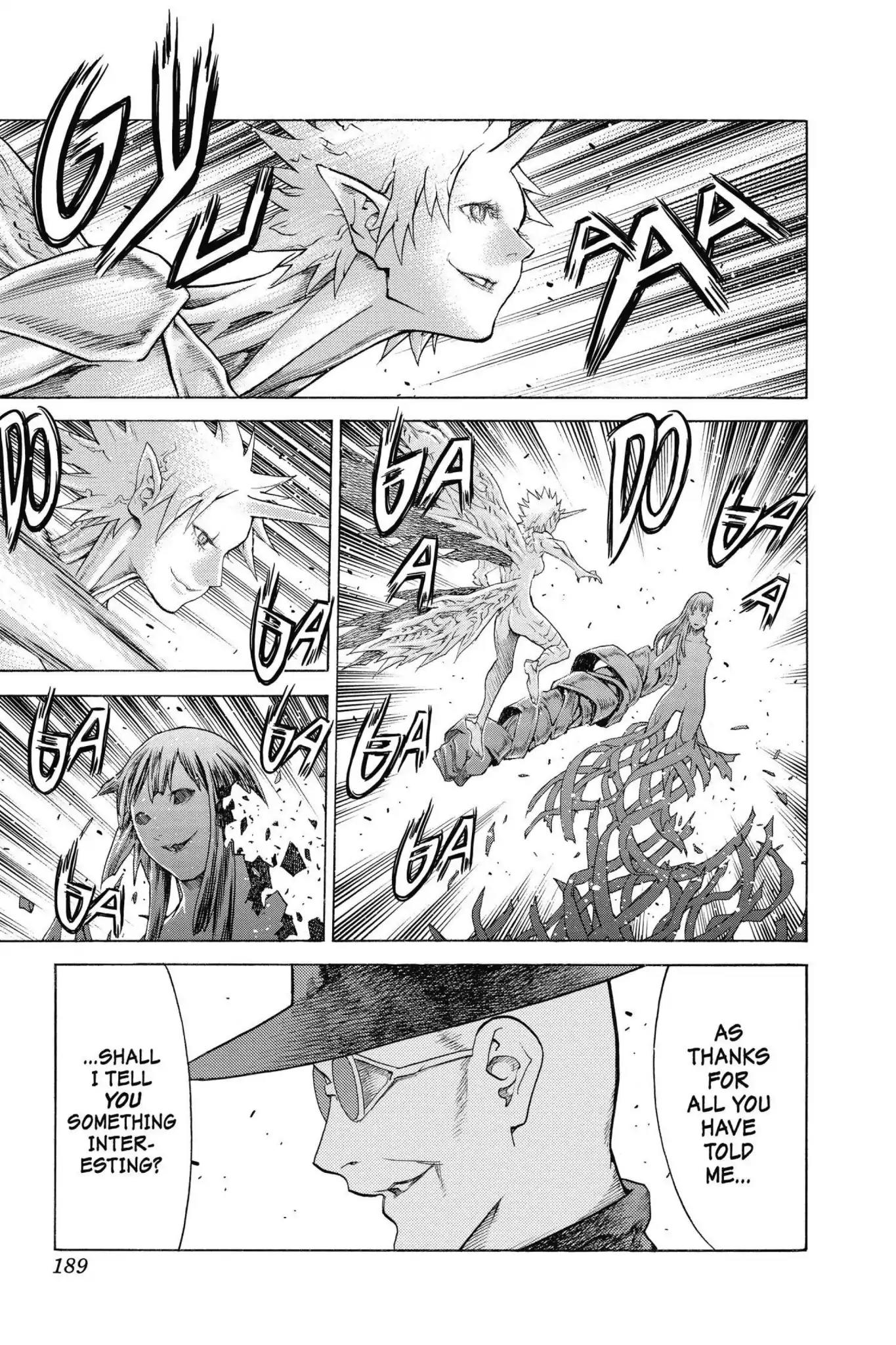 Claymore Chapter 137 page 25 - Chapter 137: Vol.24 Scene 137: Army of the Underworld, Part 5