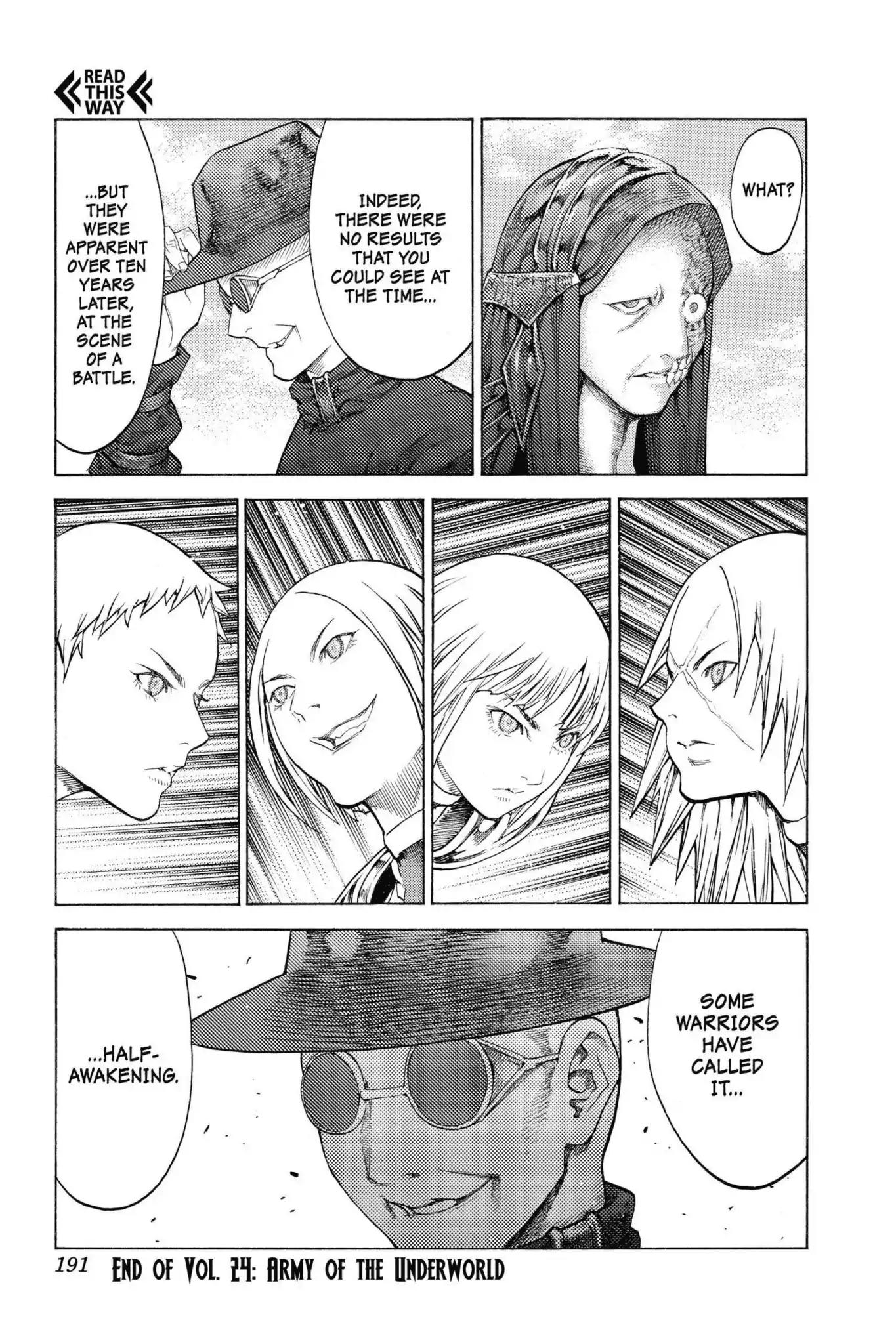 Claymore Chapter 137 page 27 - Chapter 137: Vol.24 Scene 137: Army of the Underworld, Part 5