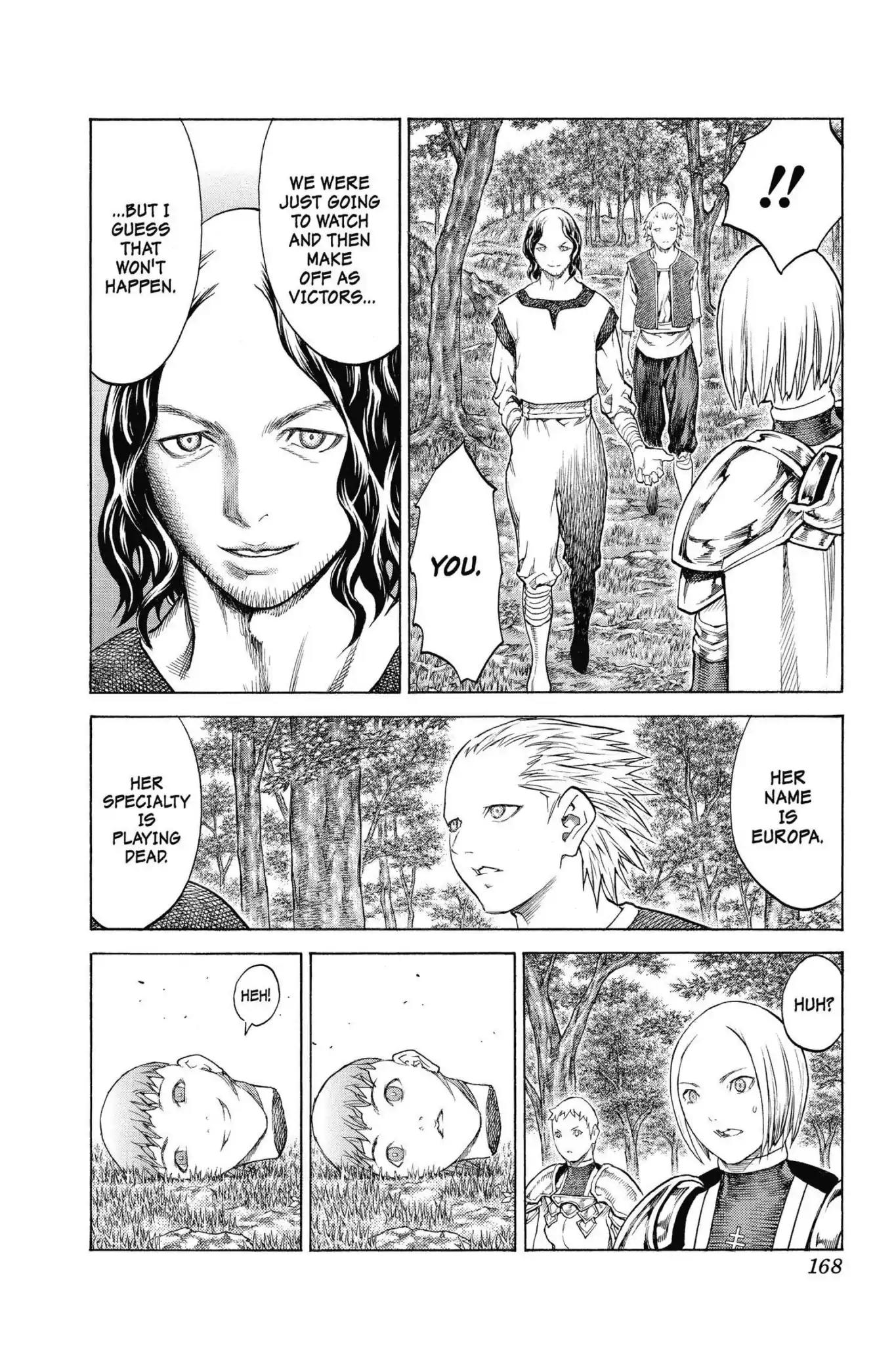 Claymore Chapter 137 page 7 - Chapter 137: Vol.24 Scene 137: Army of the Underworld, Part 5