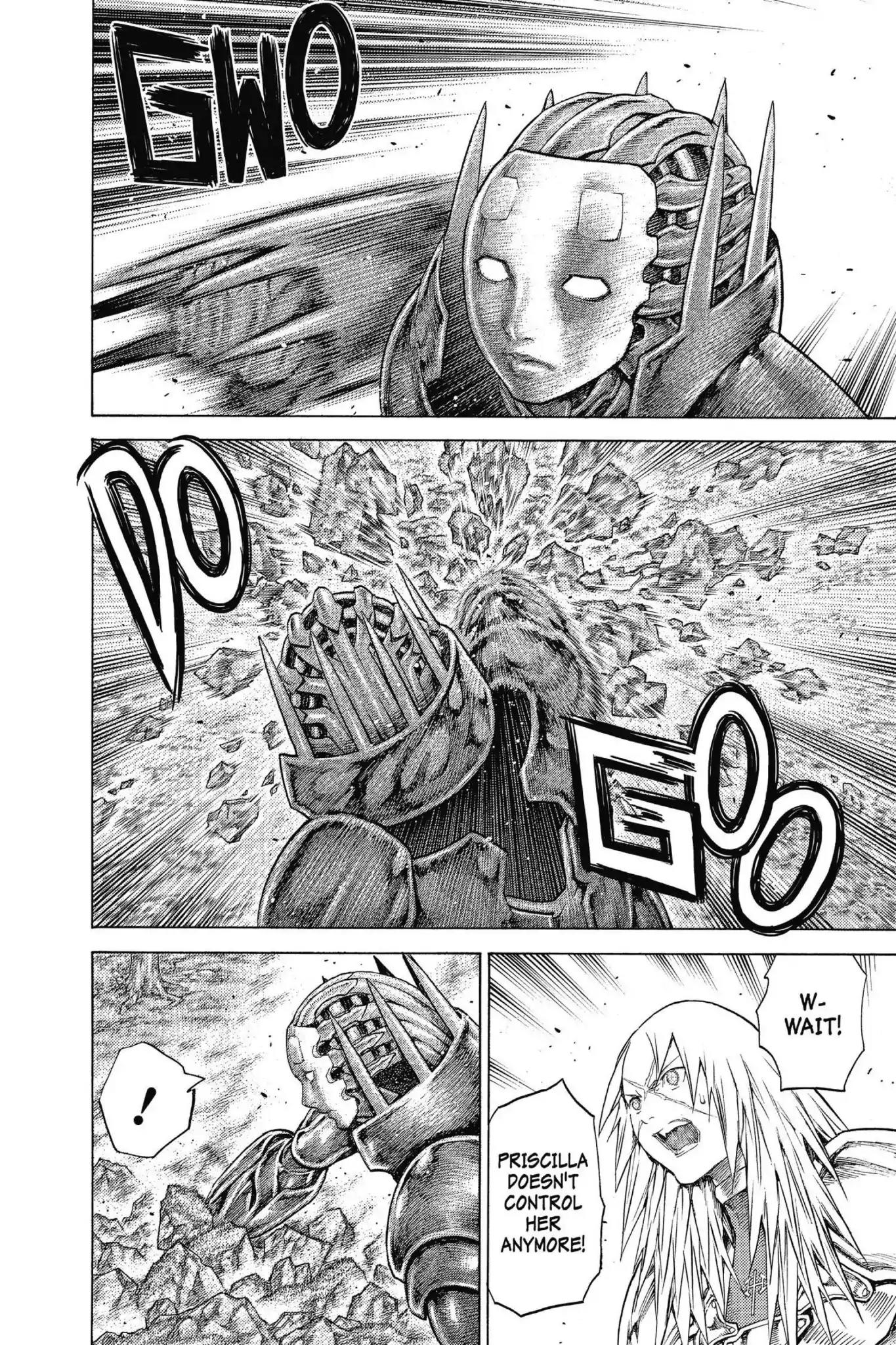 Claymore Chapter 138 page 19 - Chapter 138: Vol.25 Scene 138: Army of the Underworld, Part 6