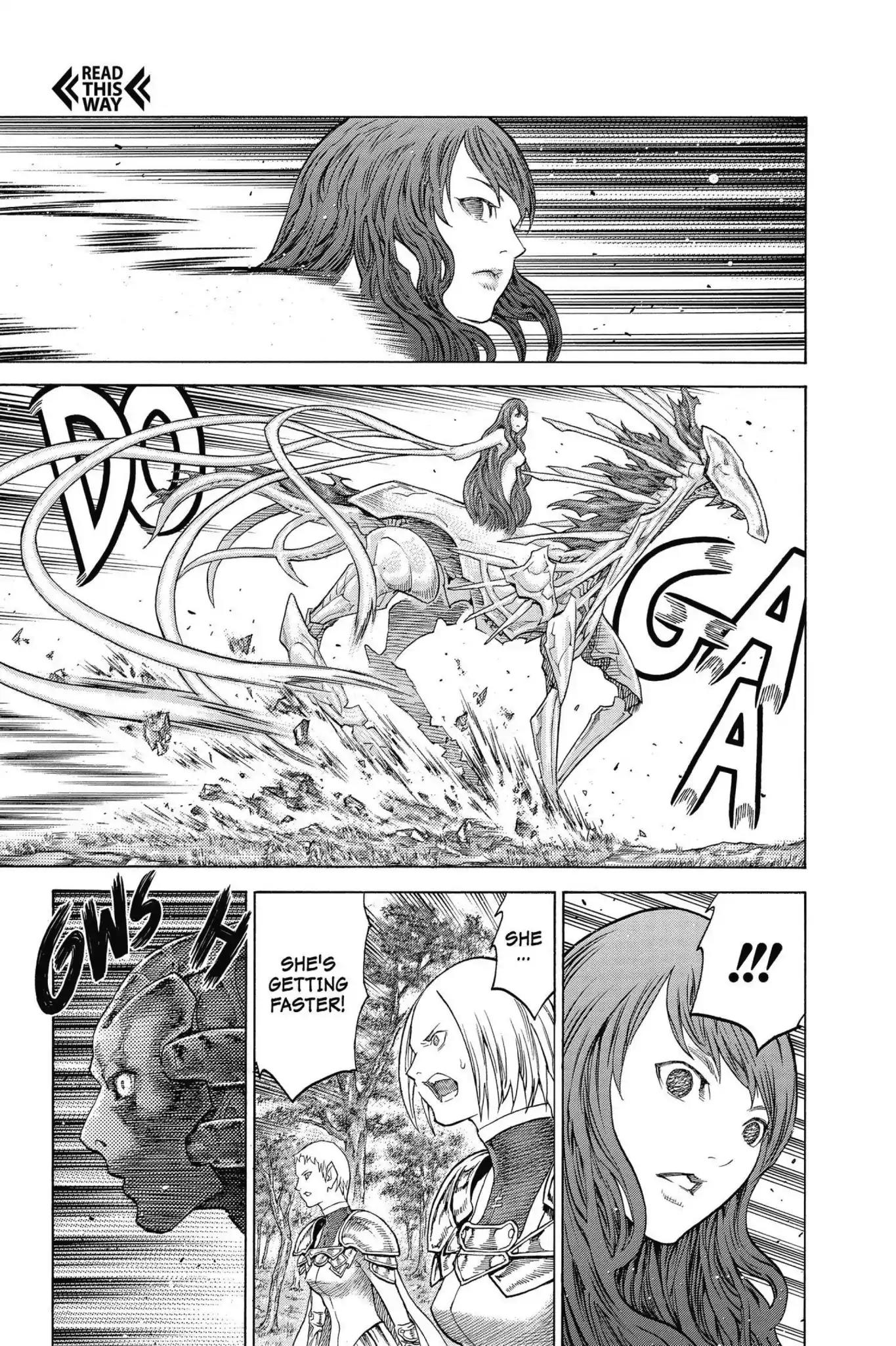 Claymore Chapter 138 page 22 - Chapter 138: Vol.25 Scene 138: Army of the Underworld, Part 6