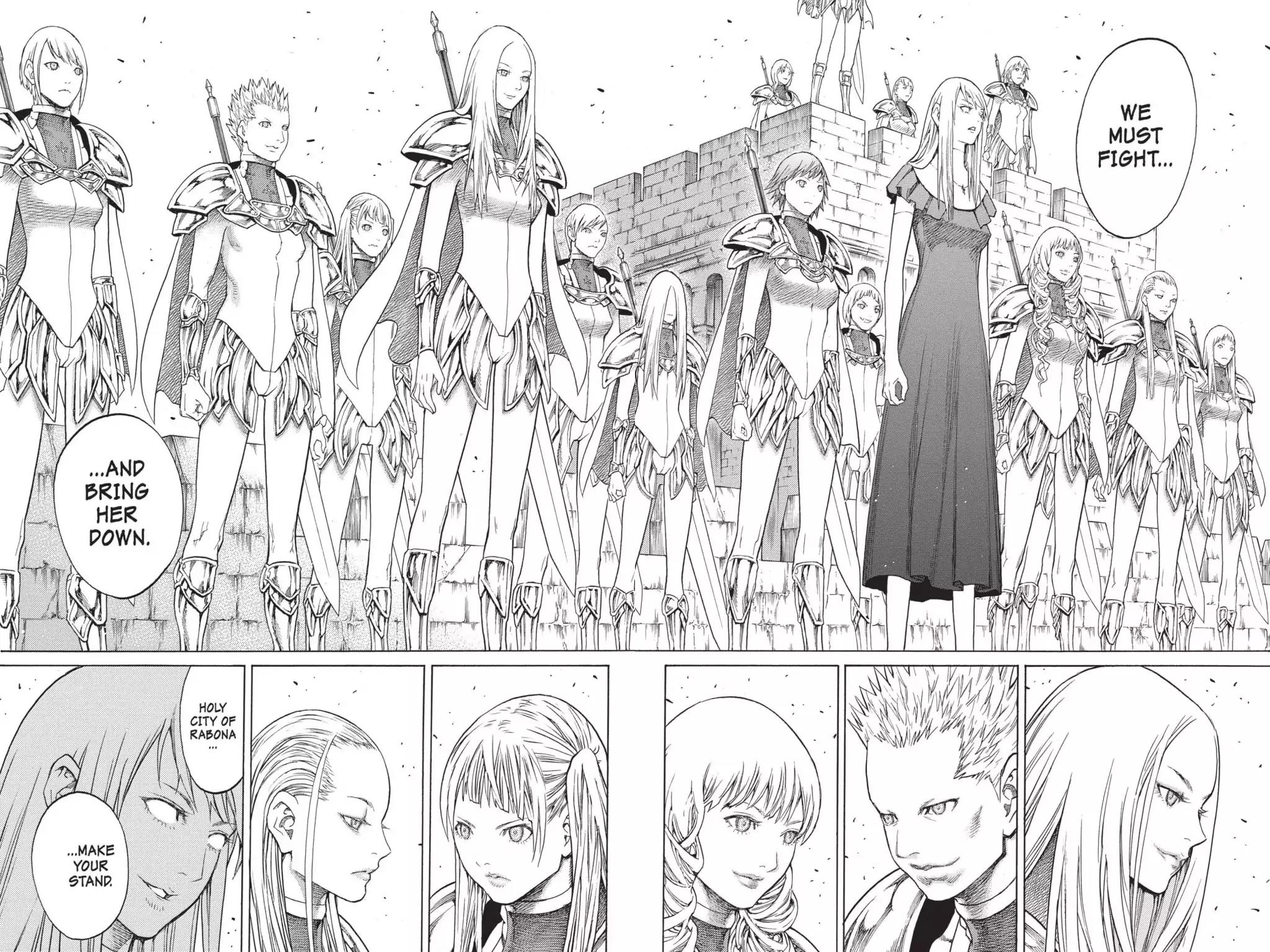 Claymore Chapter 138 page 29 - Chapter 138: Vol.25 Scene 138: Army of the Underworld, Part 6