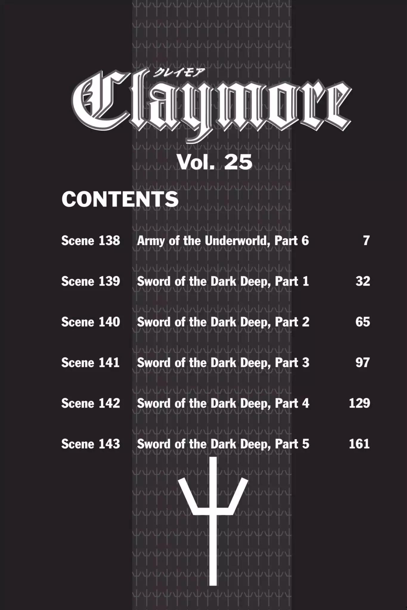 Claymore Chapter 138 page 6 - Chapter 138: Vol.25 Scene 138: Army of the Underworld, Part 6