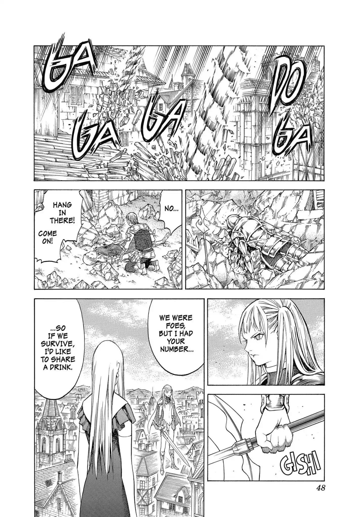 Claymore Chapter 139 page 15 - Chapter 139: Vol.25 Scene 139: Sword of the Dark Deep, Part 1