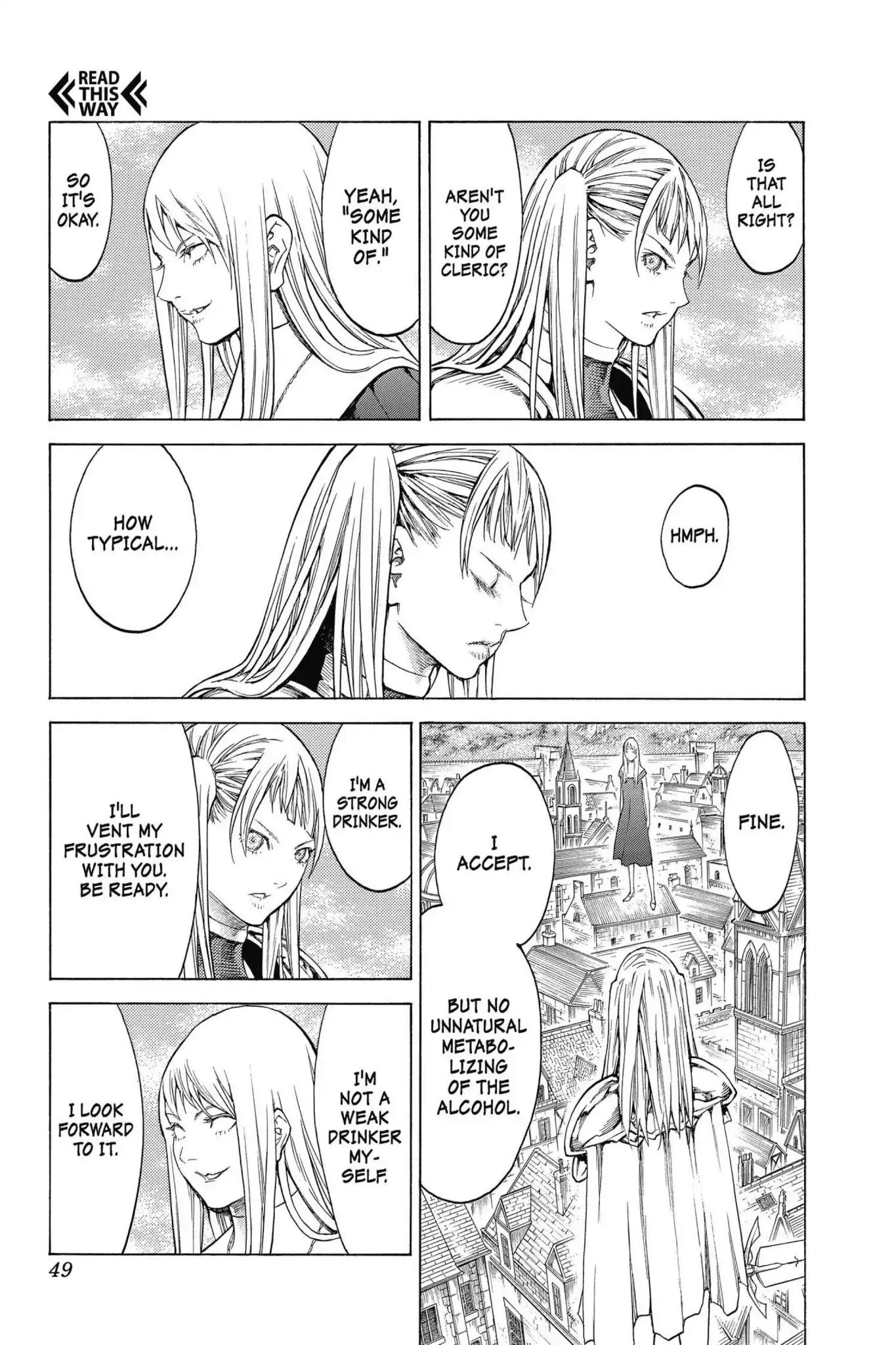 Claymore Chapter 139 page 16 - Chapter 139: Vol.25 Scene 139: Sword of the Dark Deep, Part 1