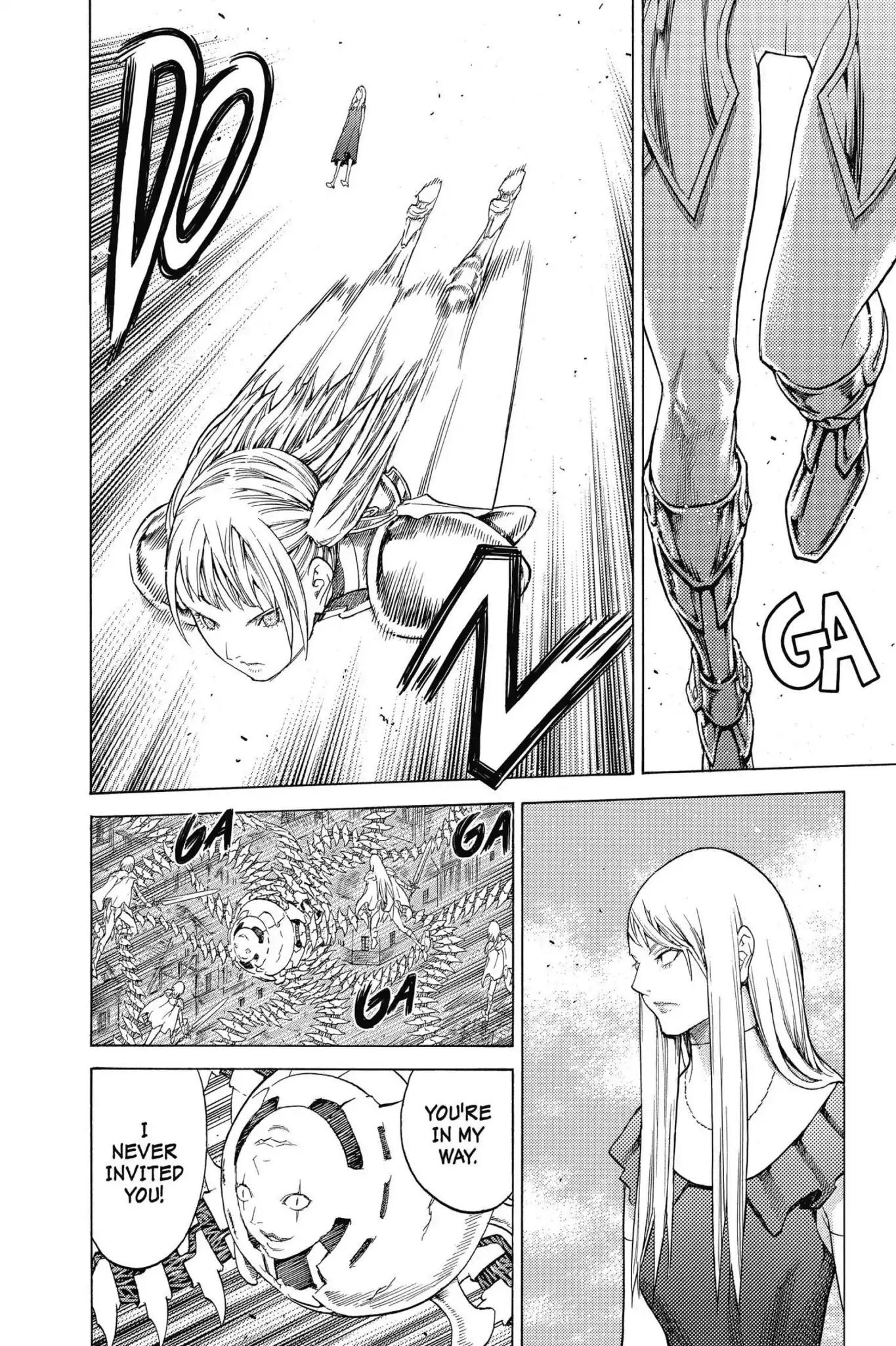 Claymore Chapter 139 page 17 - Chapter 139: Vol.25 Scene 139: Sword of the Dark Deep, Part 1