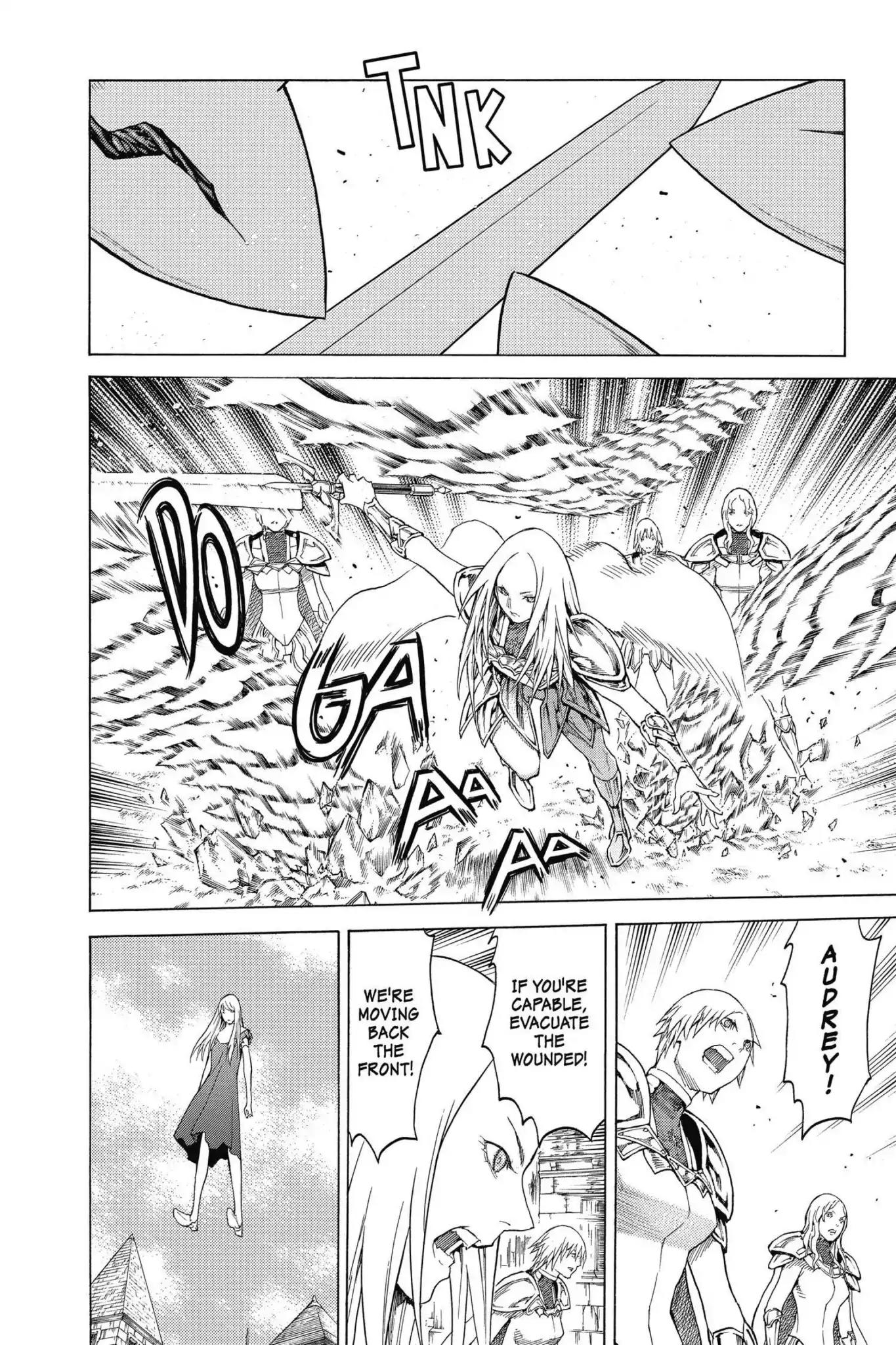 Claymore Chapter 139 page 19 - Chapter 139: Vol.25 Scene 139: Sword of the Dark Deep, Part 1
